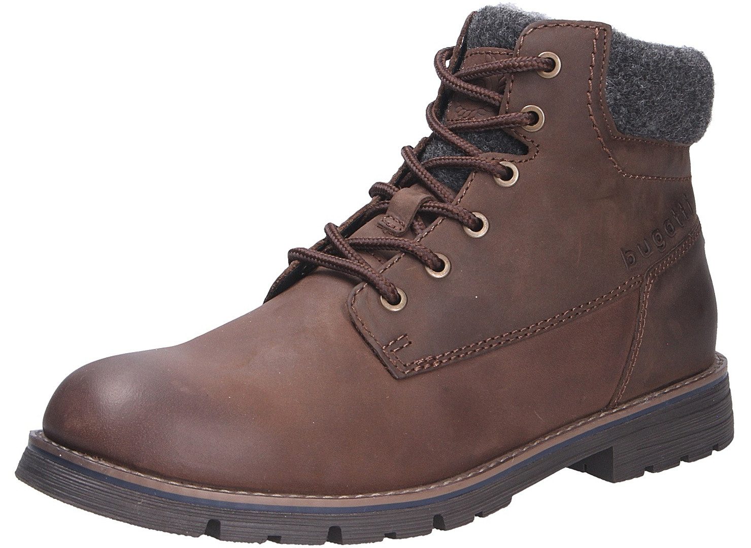 bugatti bugatti Herren Stiefel braun Größe Schnürstiefel