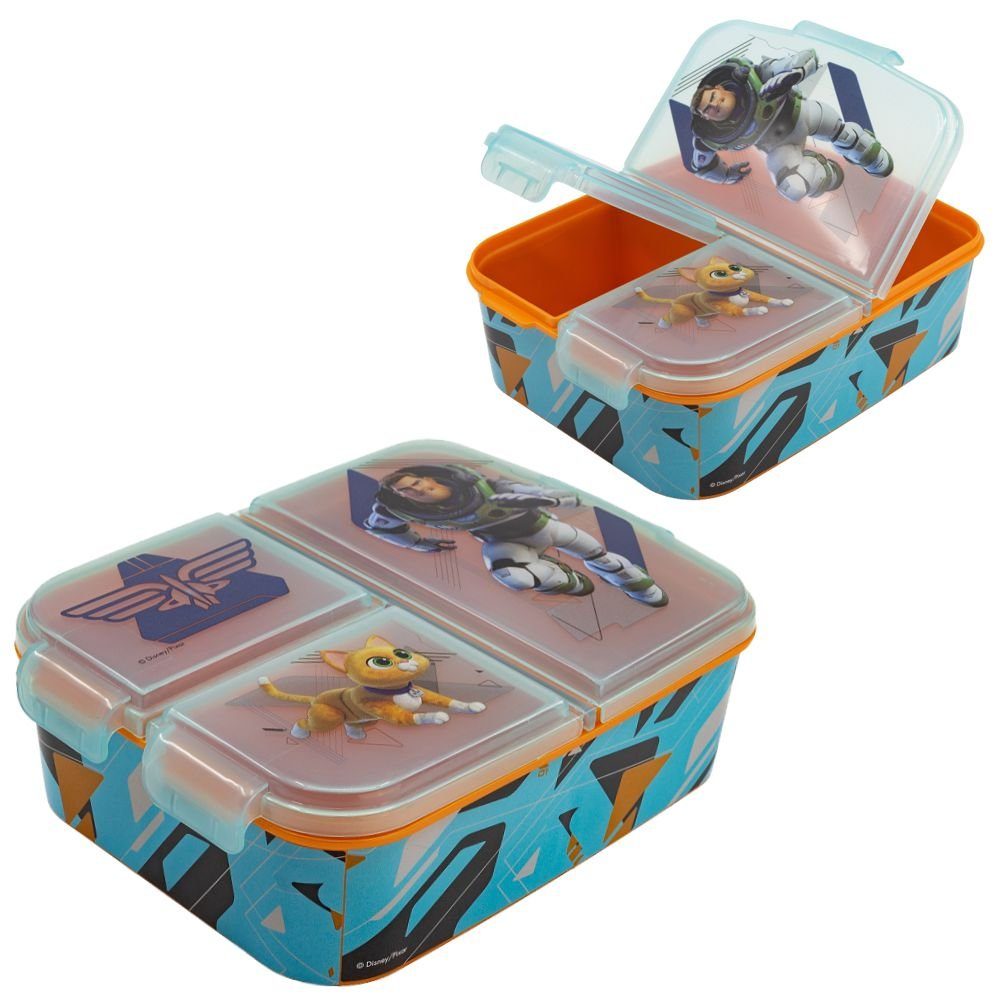 Stor Lunchbox Brotdose 3 getrennte Fächer Buzz Lightyear Lunch Vesper Dose