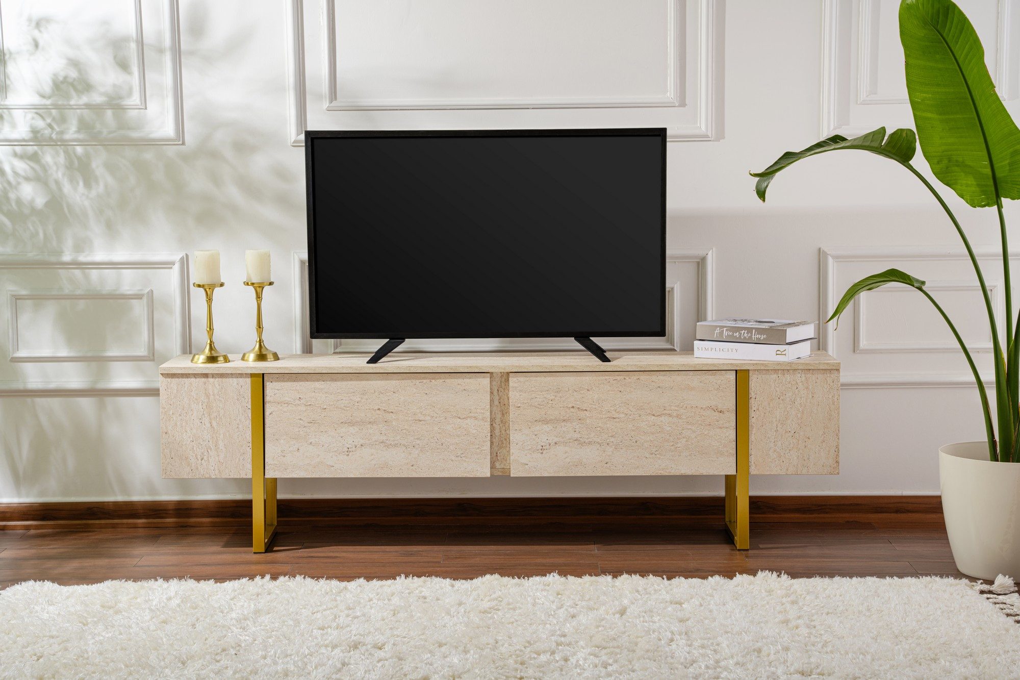 Skye Decor TV-Board TV-Board 180 cm, 8 Farbvarianten (Packung, 1 St., 1 TV Board), Modernes XXL TV-Board 180 cm für große TVs