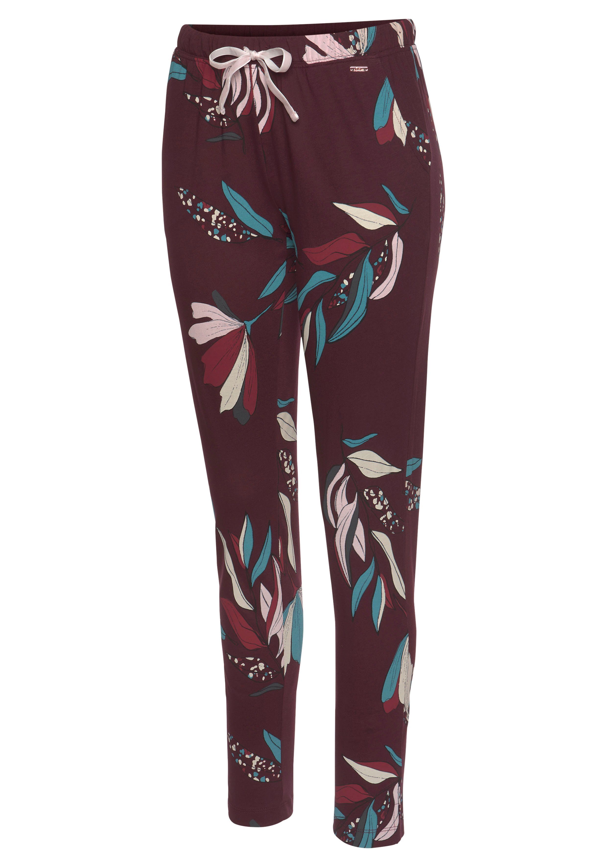 s.Oliver Pyjamahose mit Allover-Druck