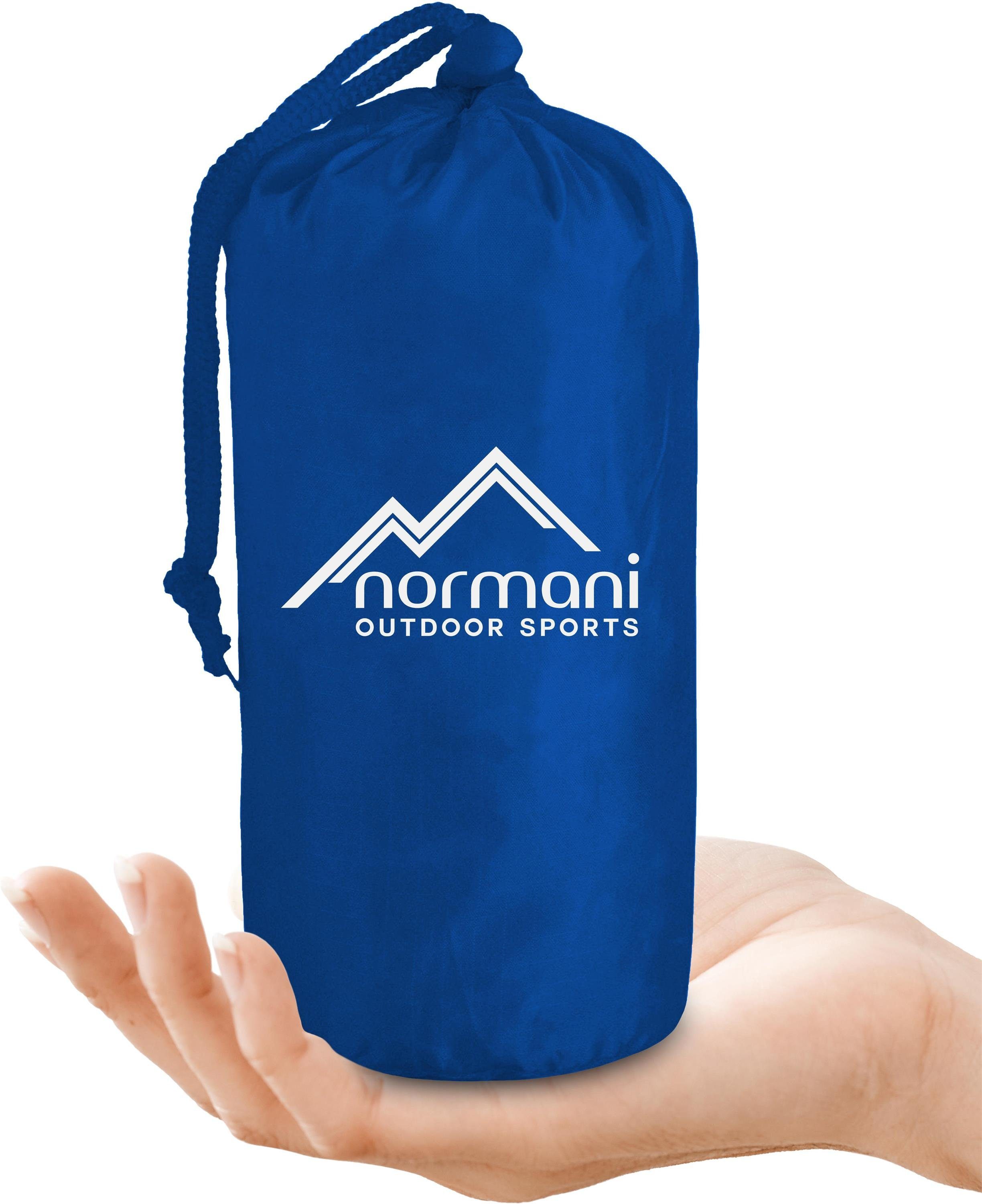37 normani Handgepäckgröße in Regenüberzug, L Trolleyfunktion Rucksack Reisetasche 3-in-1 und mit Reisetasche Blau