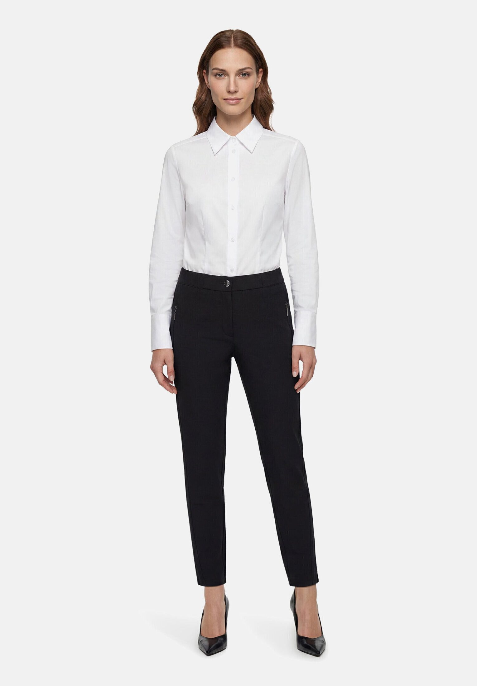 Betty Barclay Stretch-Hose Damen mit elastischem Bund Reißverschluss
