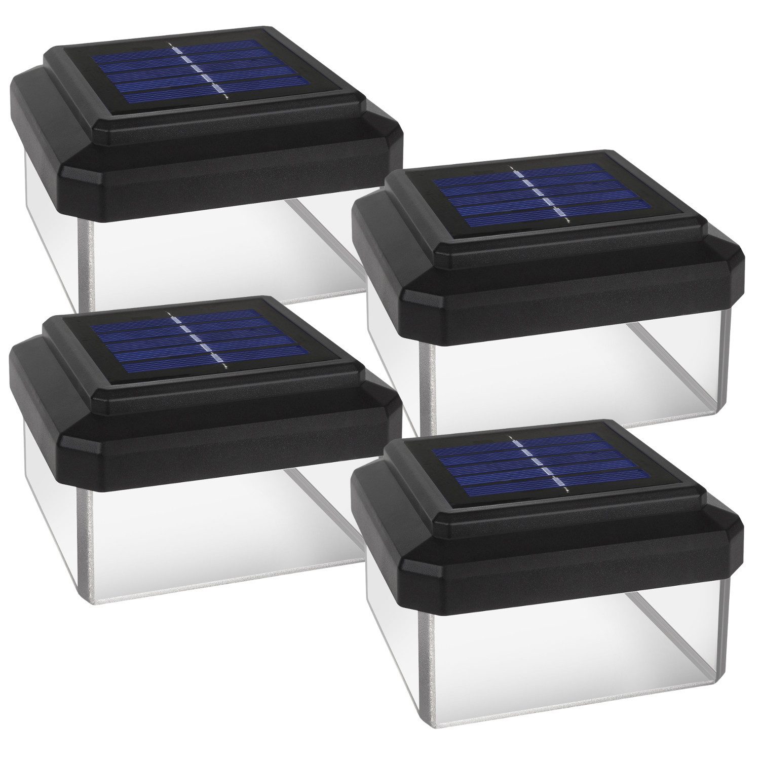 GreenBlue LED Gartenleuchte Solarmastleuchte für Zaun günstig online kaufen
