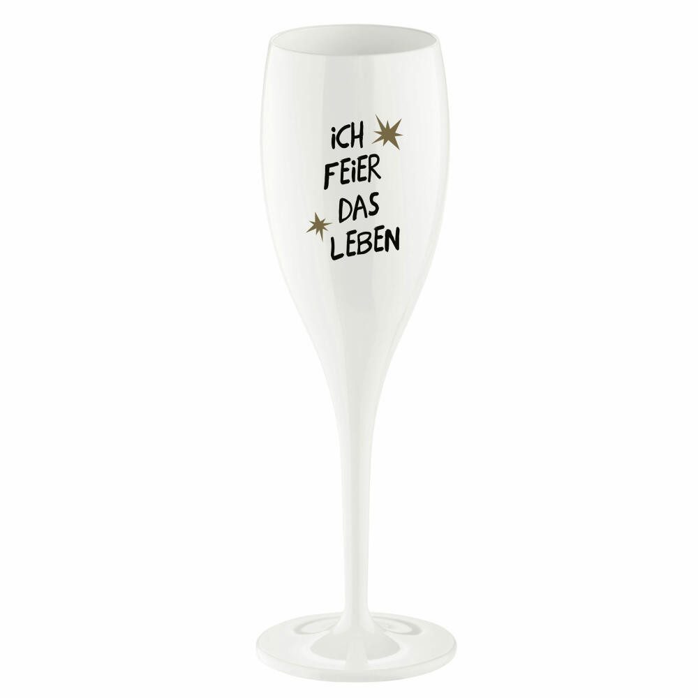 Sektglas Cheers No. 1 Ich Feier Das Leben