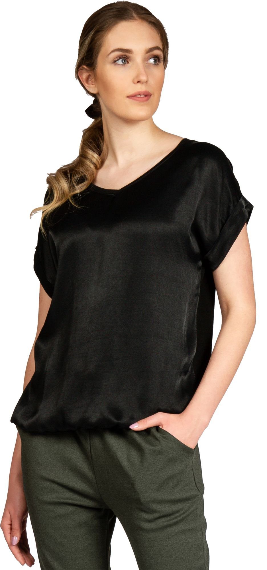 Caspar Shirtbluse BLU026 leichte elegante Damen günstig online kaufen