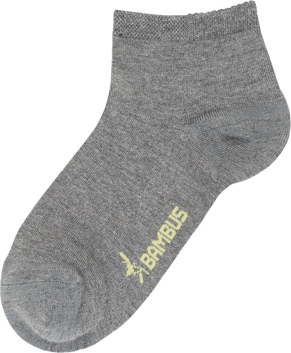 RS Harmony Kurzsocken Bambus Viskose Kurzschaftsocken Kurzstrumpf Quartersocken Melange (3 Paar) – Bild 2 von 4