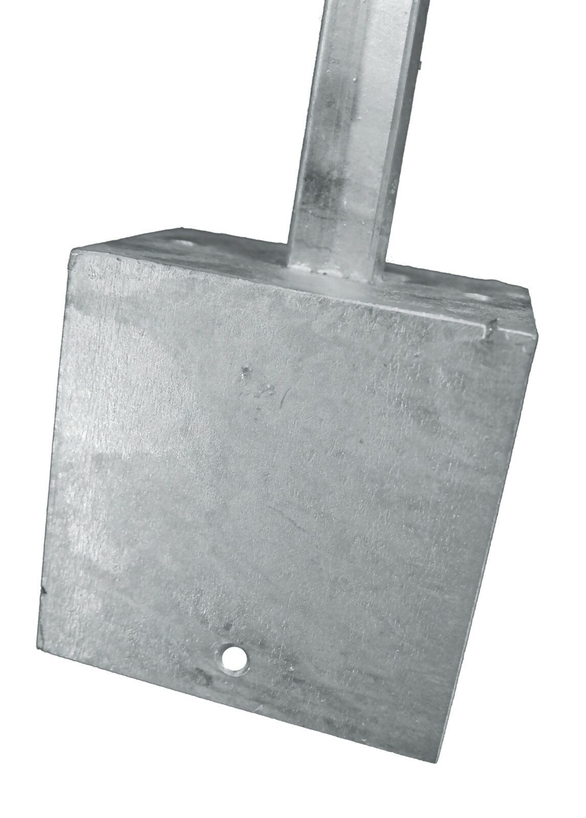 WPC Profi Zaunpfosten L-Stein Pfostenträger Alupfosten Zaunpfosten für Systemzaun, (Träger, 1-St., für Alupfosten)