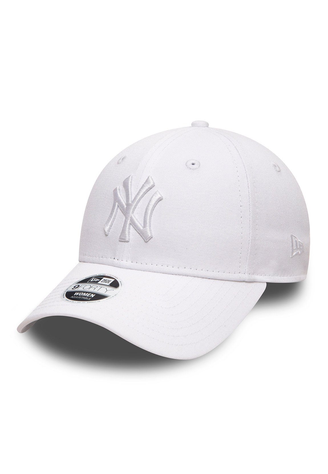 New Era Baseball Cap New Era WMN Essential 9Forty Adjustable Damen-Cap NY YANKEES Weiß Weiß