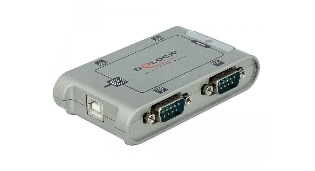 Delock Modem DeLOCK USB 2.0 zu 4 x Serieller Adapter