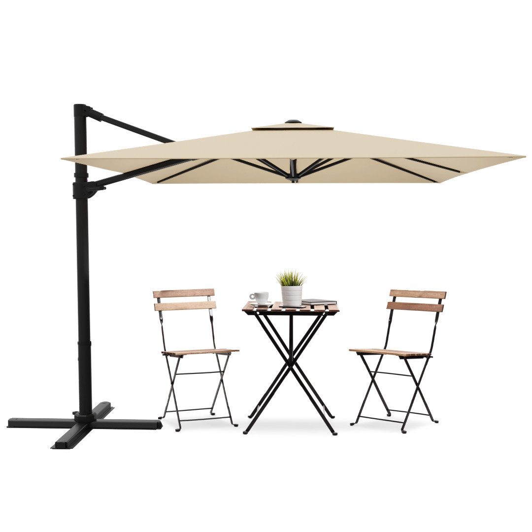 HOMALL Sonnenschirm Sonnenschirm mit Ständer, 360 günstig online kaufen