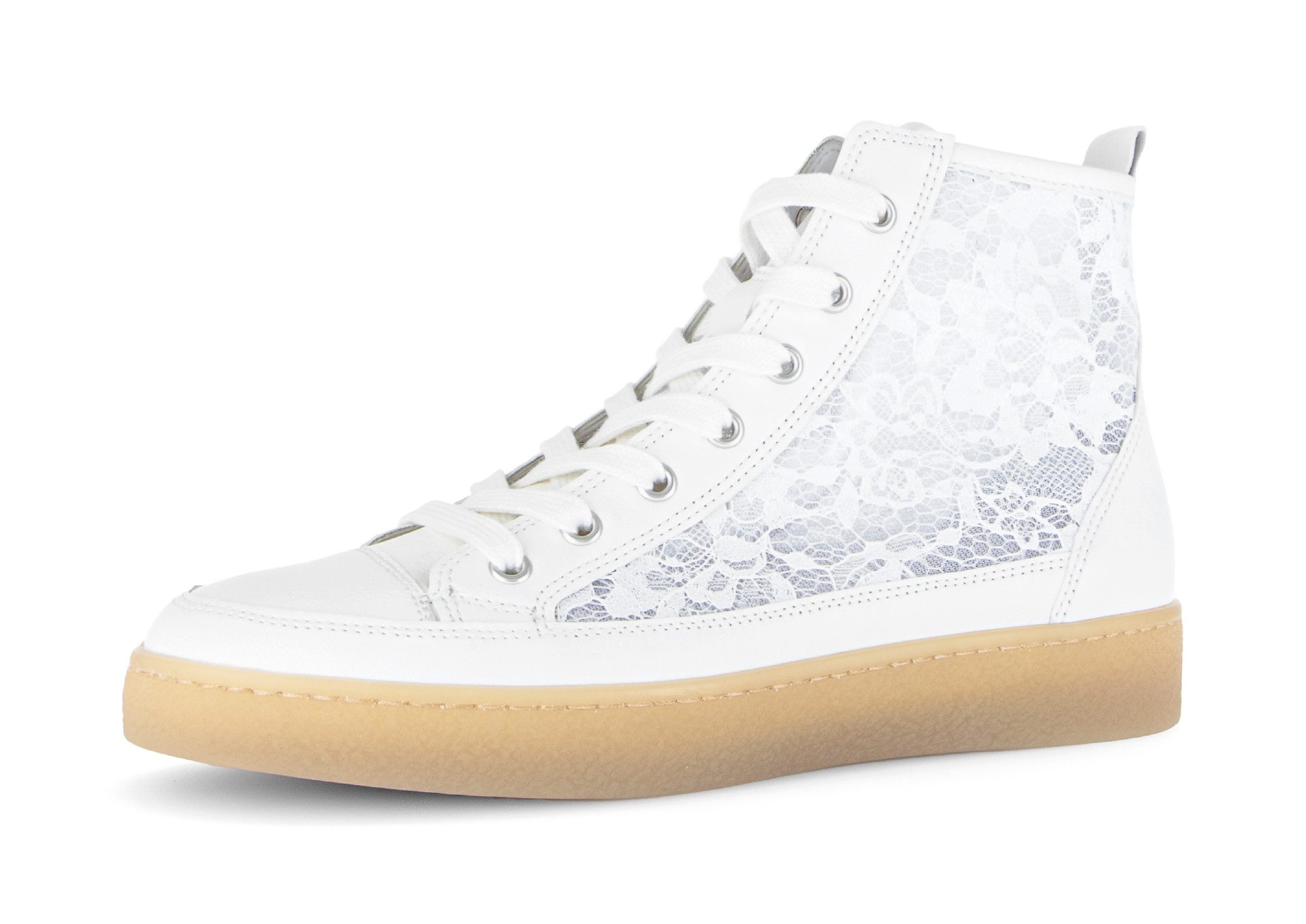 Gabor Plateausneaker, Schnürschuh, Freizeitschuh, High-Top-Sneaker mit Best Fitting