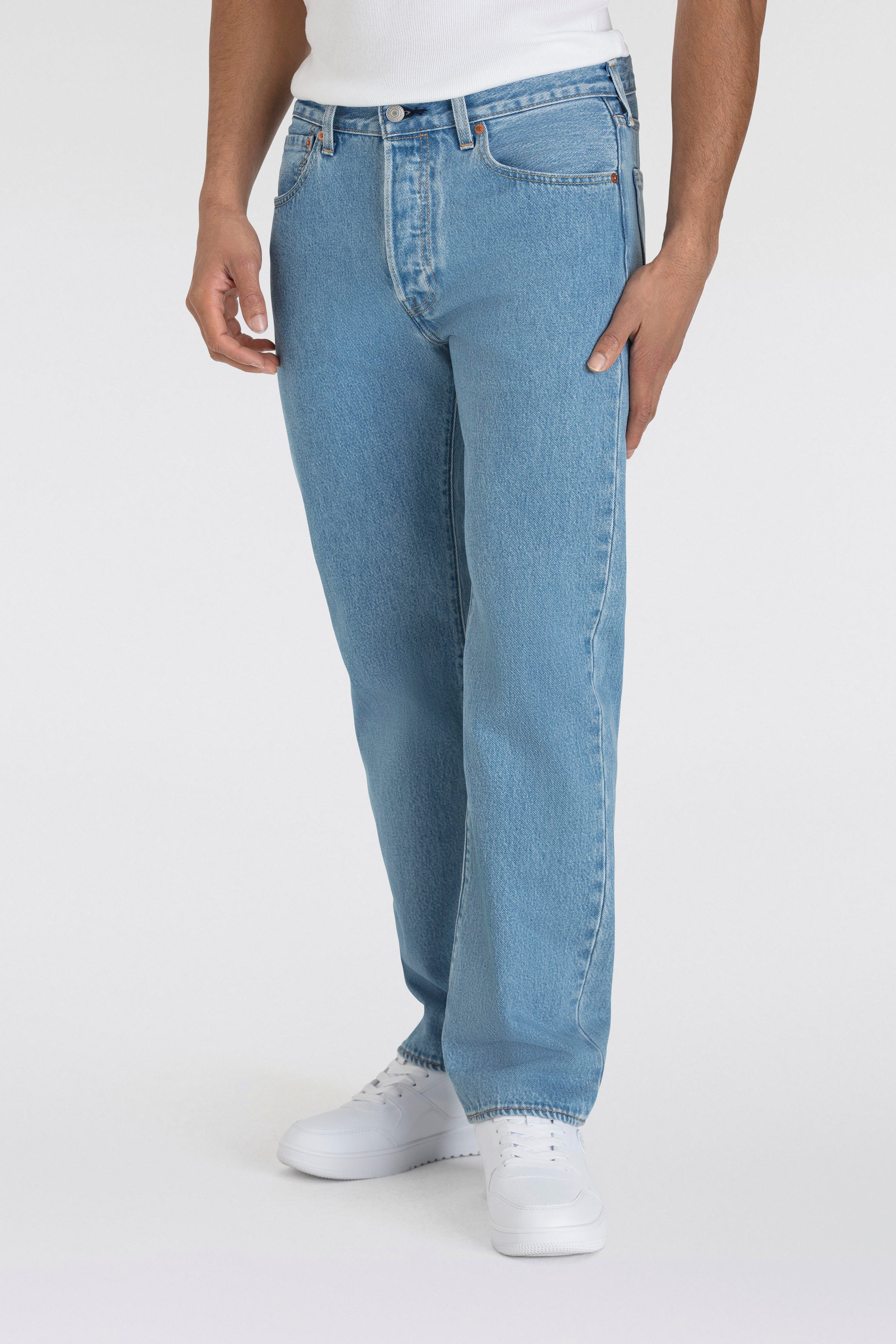 Levi's® Straight-Jeans 501 LEVI'S ORIGINAL mit Markenlabel