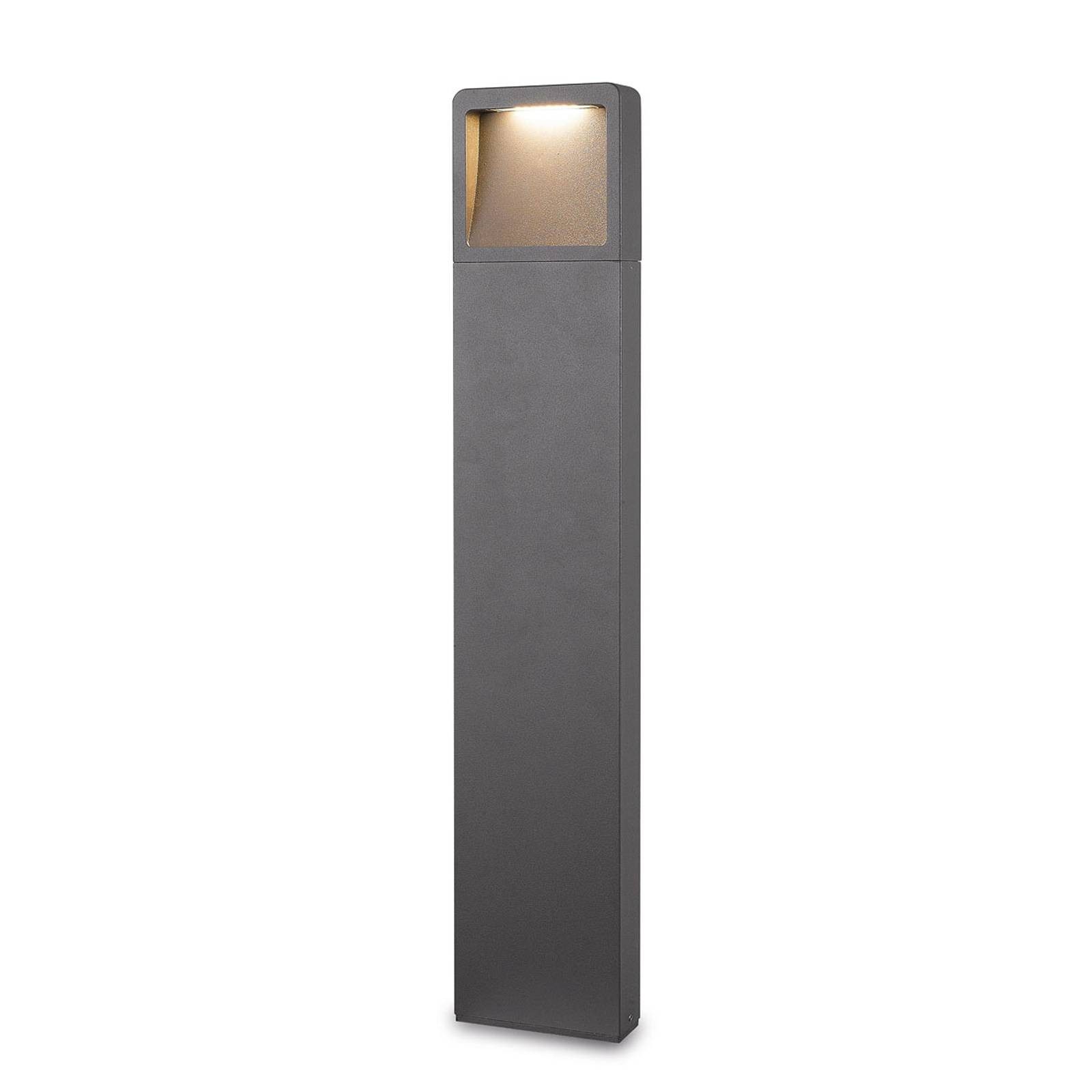 Lucande Außen-Stehlampe Leya, 1 x 7 W LED, warmweiß