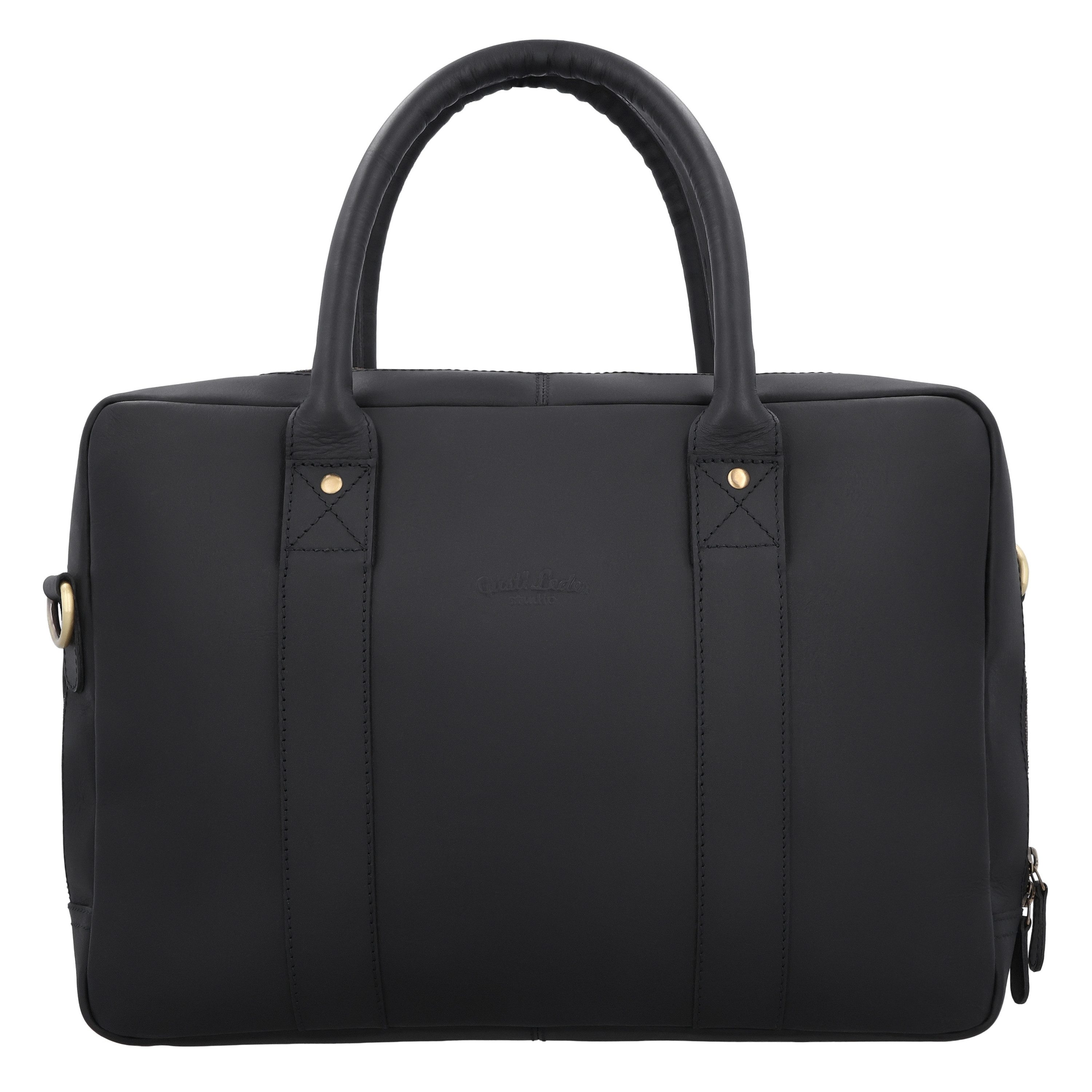 Gusti Leder Umhängetasche Gusti Leder messenger bag Fynn Aktenordner (1-tlg), Aktenordner