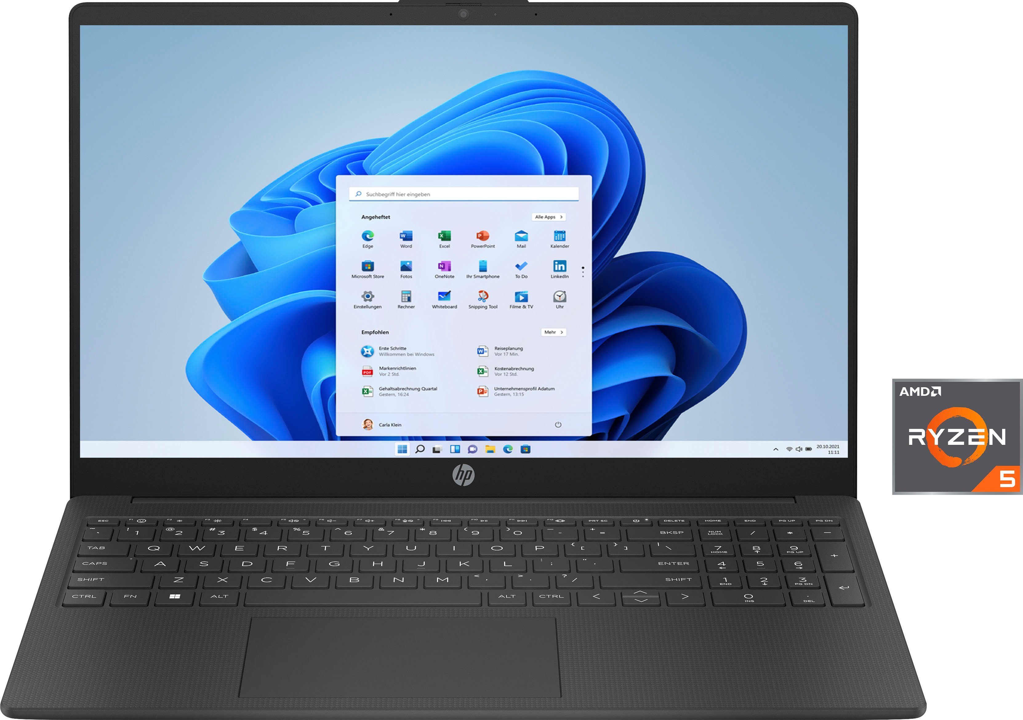 HP 15 fc0055ng Notebook 39 6 cm 15 6 Zoll AMD Ryzen 5 7520U