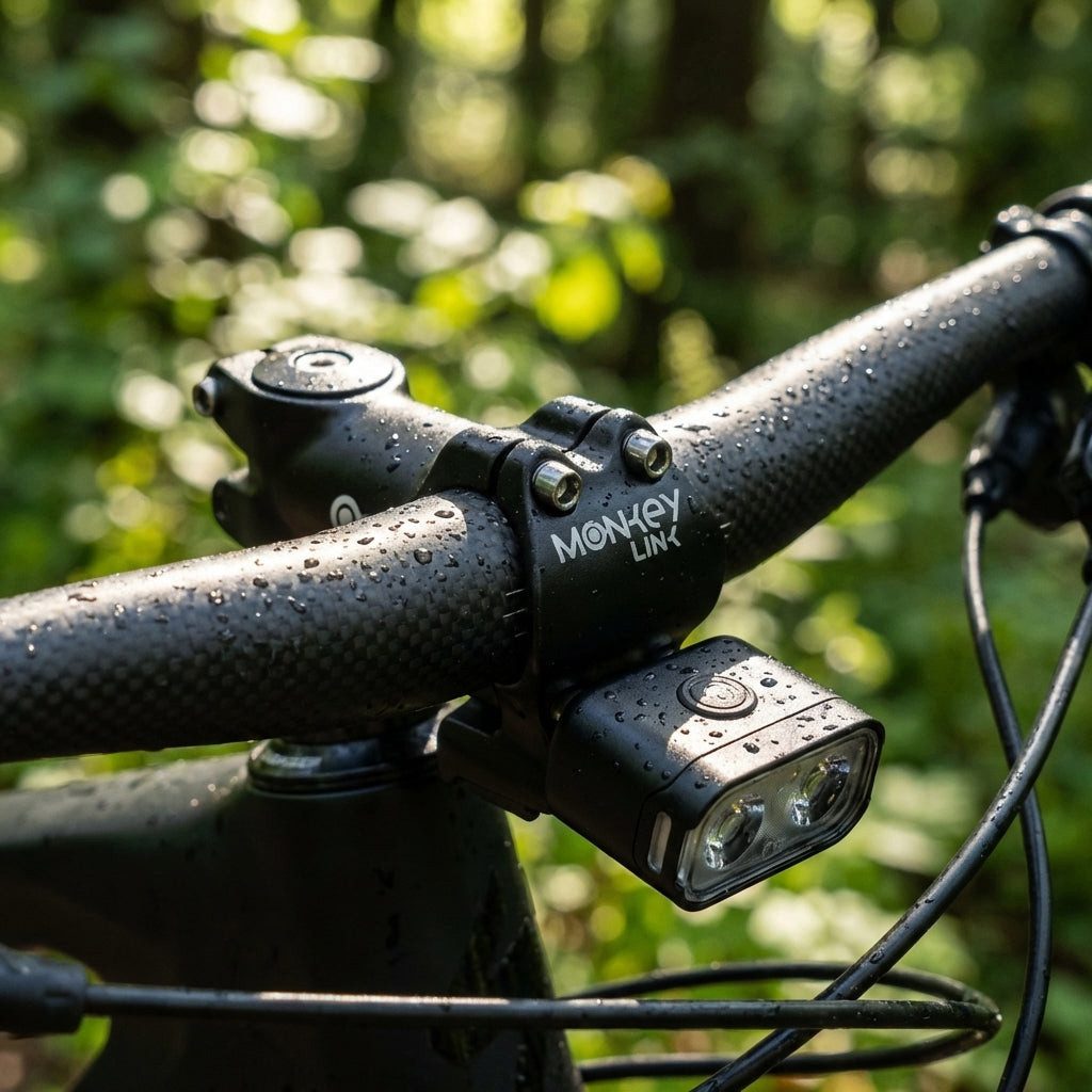 MonkeyLink Fahrradlenker Monkey Link Vorbau AS-ML3 75 mm schwarz  Robuster Ahead-Vorbau für MT