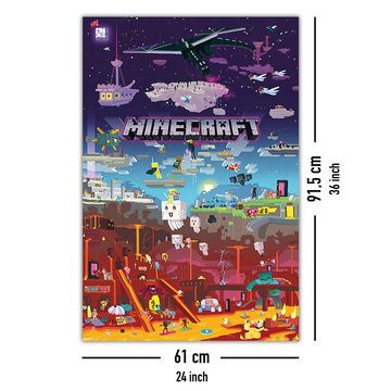 GB eye Poster Minecraft Poster World Beyond 61 x 91,5 cm