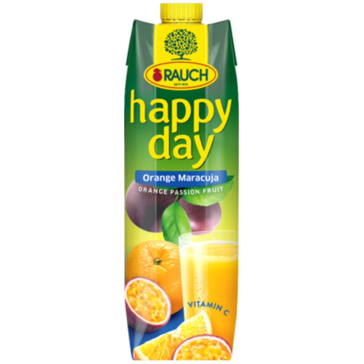 Rauch Fruchtsäfte Saft, Rauch Happy Day Orange Maracuja Fruchtsaft exotischer Mix 1000ml
