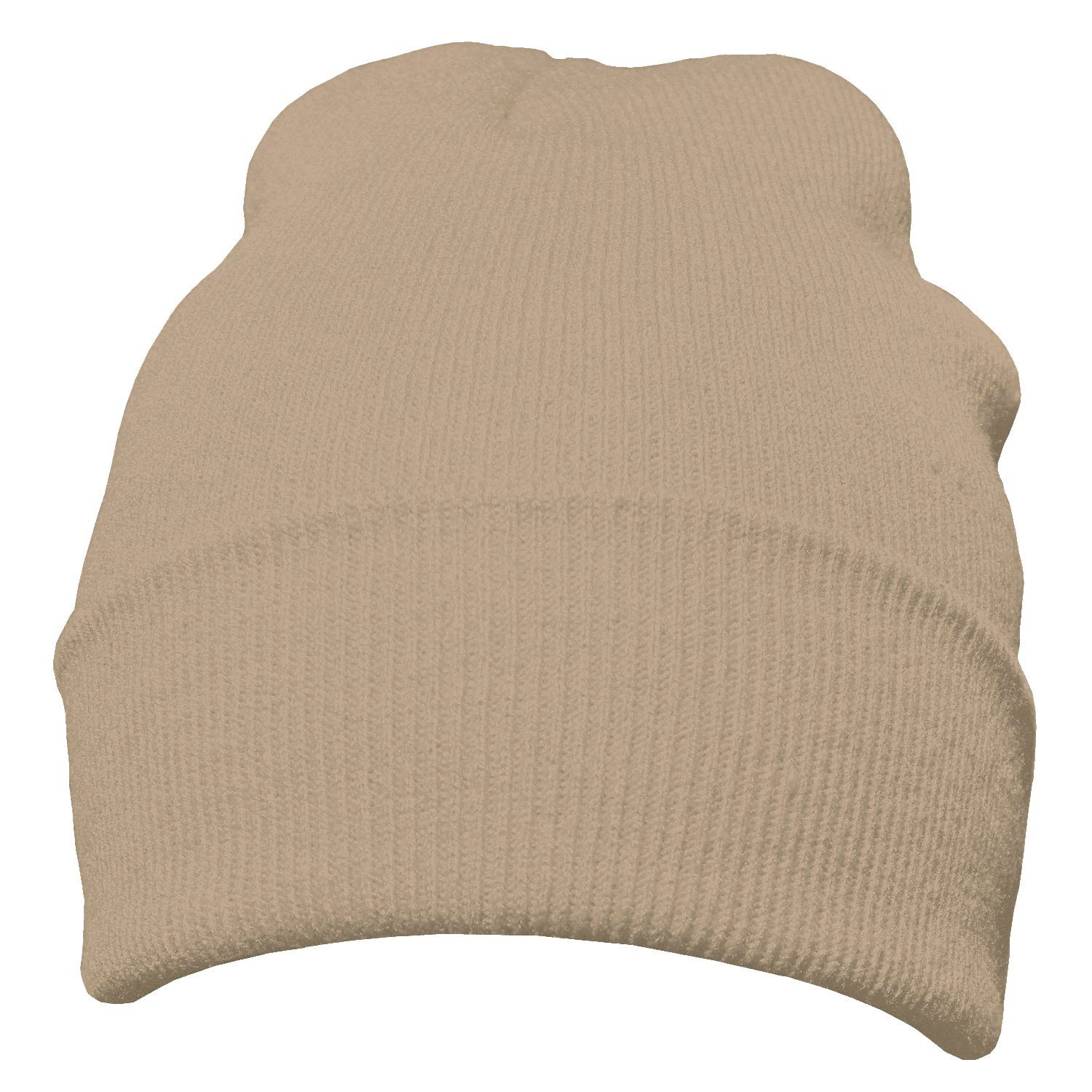 DonDon Beanie Mütze Beanie (Packung, 1-St) Wintermütze, klassisches Design, mit Krempe