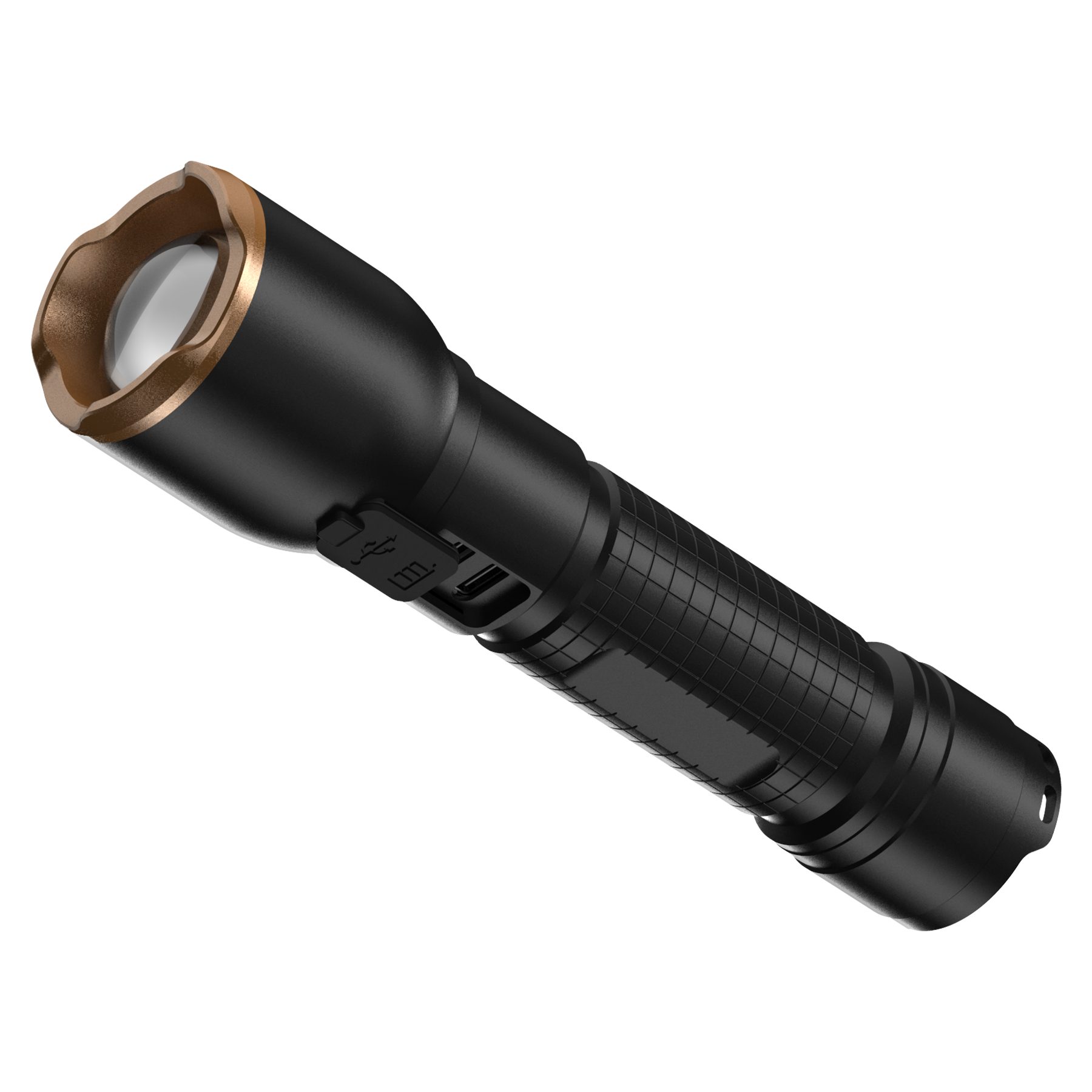Duracell LED Taschenlampe DF1500R, aufladbar USB-C in & out