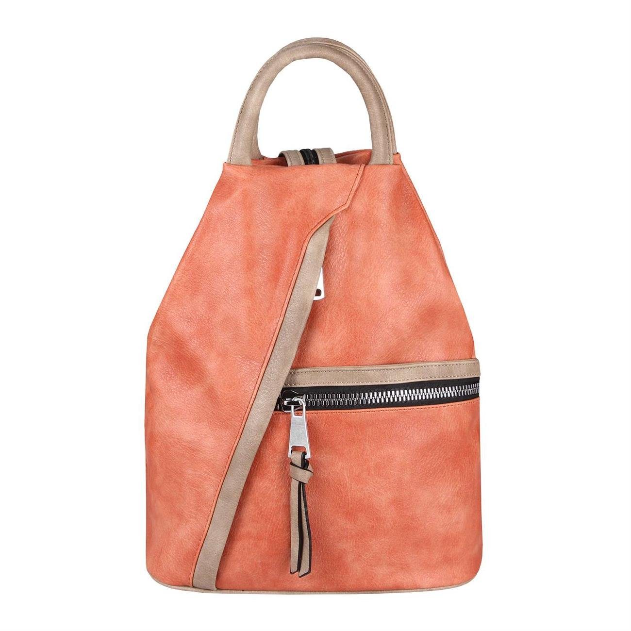 ITALYSHOP24 Rucksack Damen City- TagesRucksack Daypack Backpack Tasche Schu günstig online kaufen