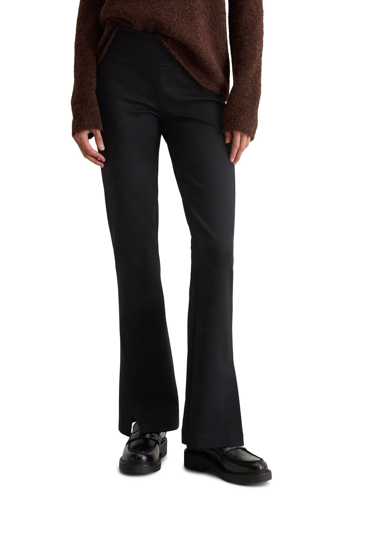 Marc O'Polo Jerseyhose mit breitem Bund günstig online kaufen