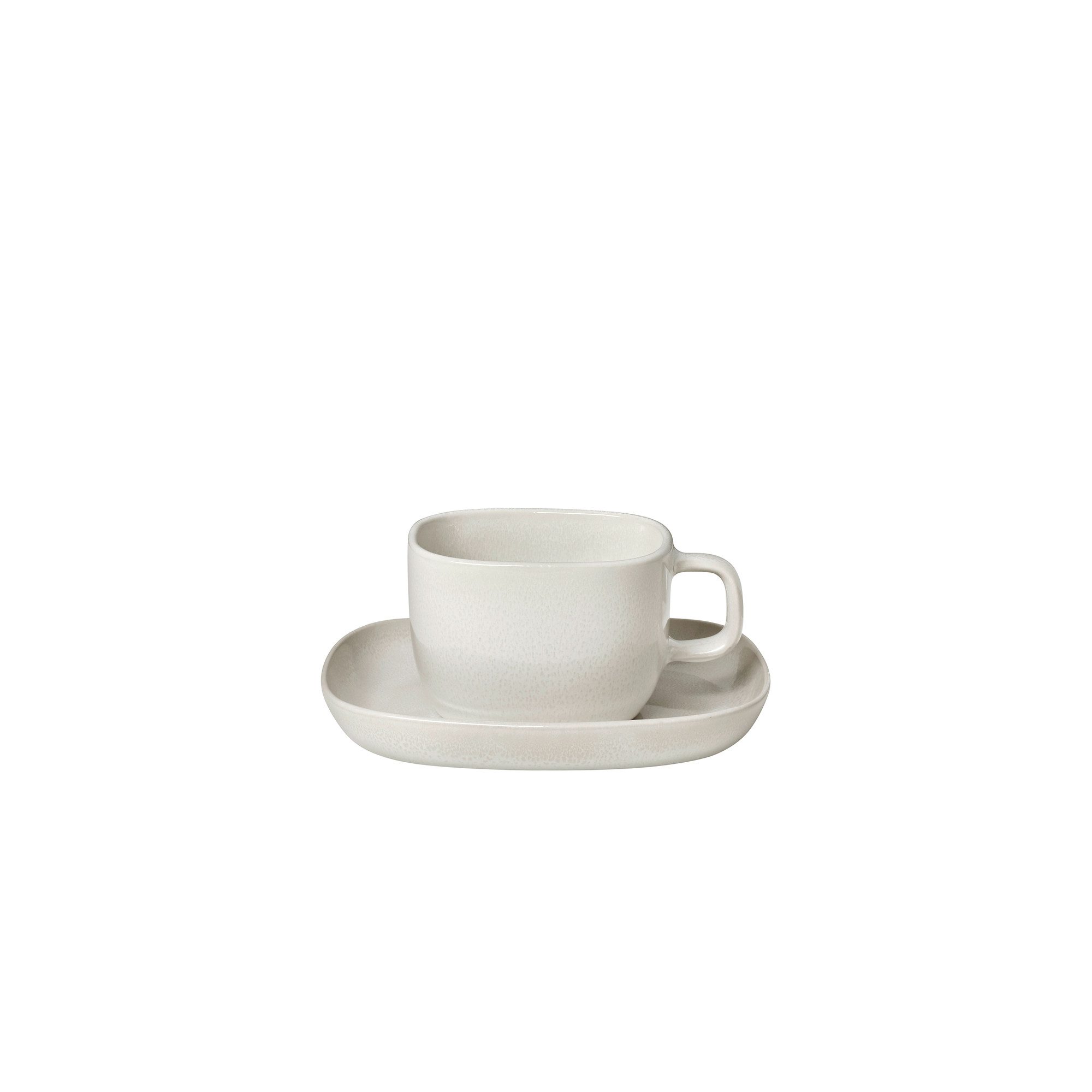 blomus Tasse 2er Set Kaffeetassen -VAHLO- Kaffeeset, Design Tassen, Keramik, 2-teilig, abgerundete Form