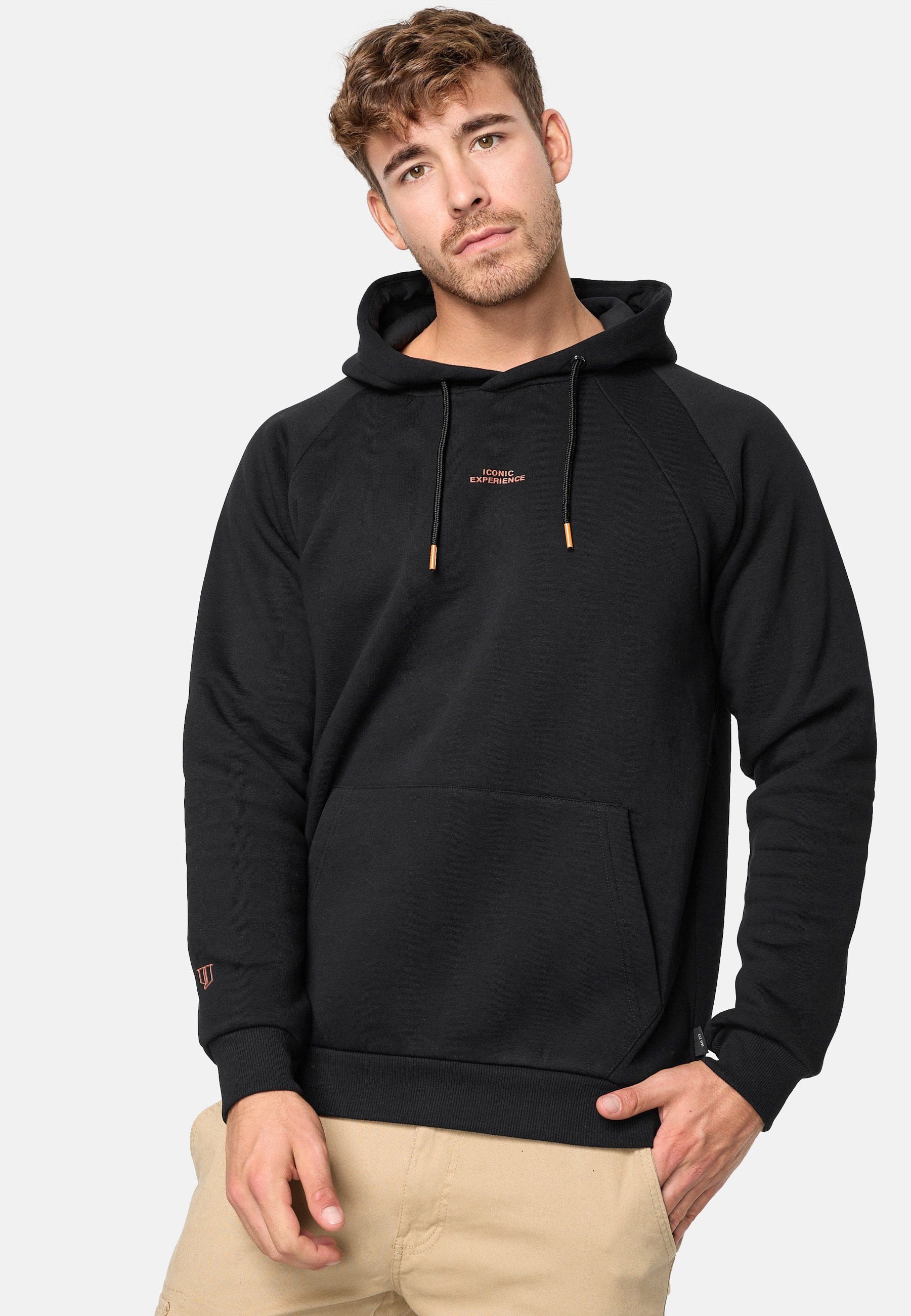 Indicode Hoodie Virginia Black