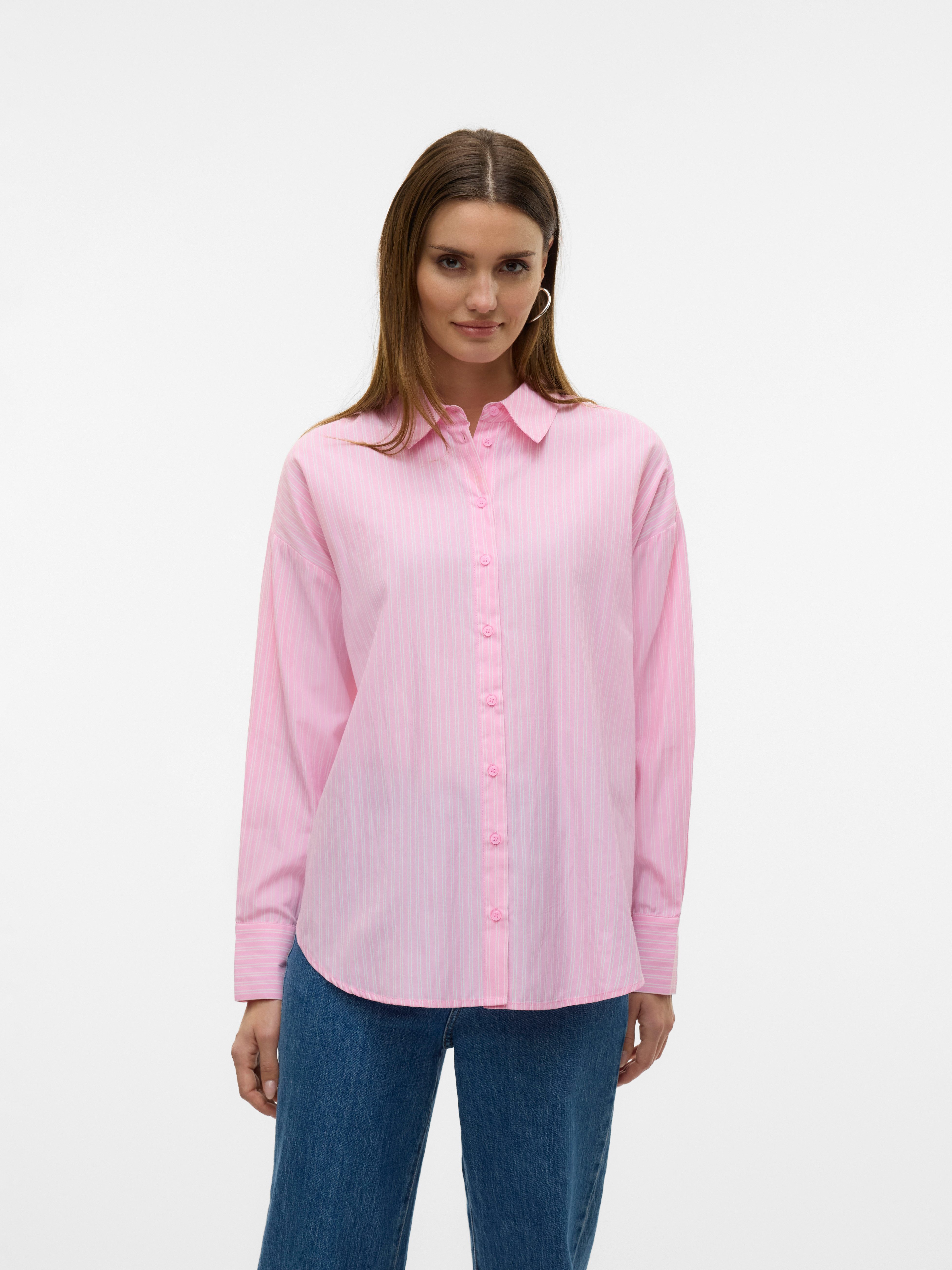 Vero Moda Langarmbluse VMFANNI LS SHIRT günstig online kaufen