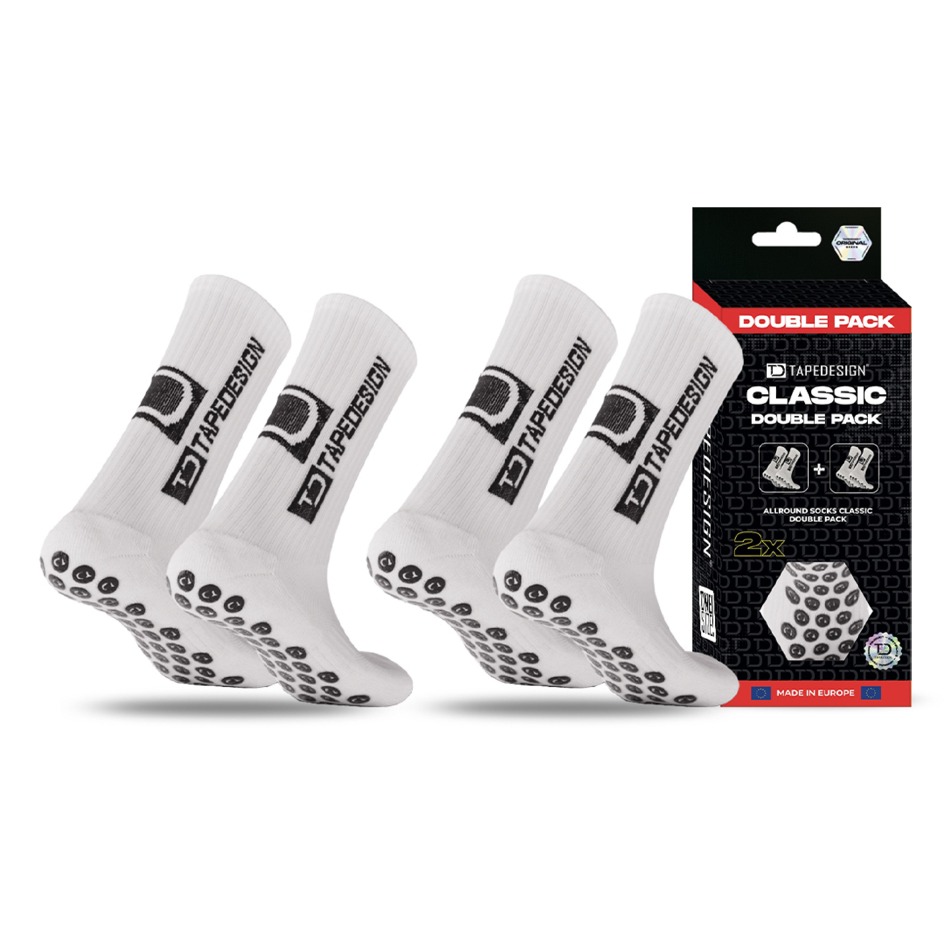 Tapedesign Sportsocken Doppelpack Allround Socks Classic - Grip Socken günstig online kaufen