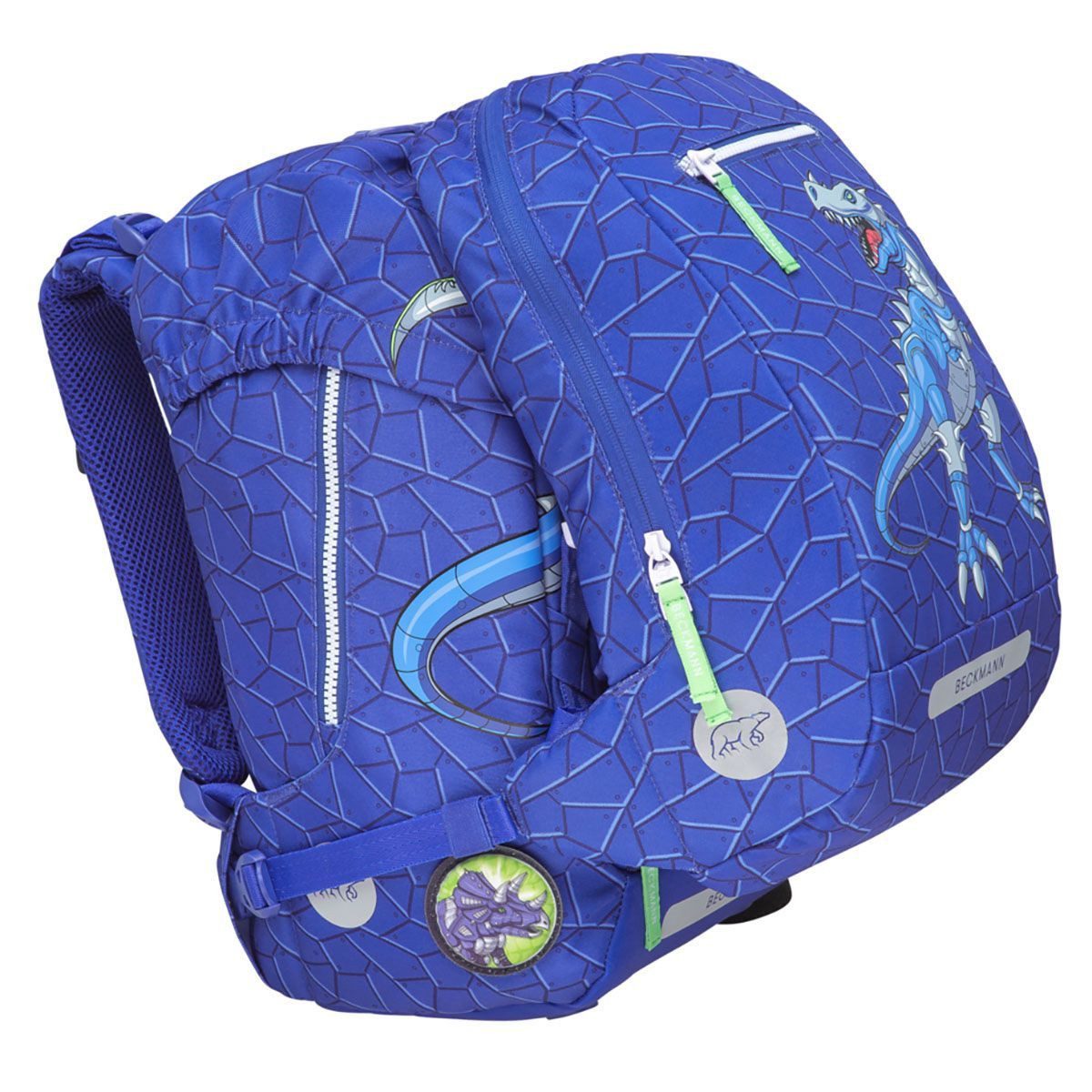 Beckmann Schulranzen Classic (6tlg., inkl. Sportrucksack, Federmäppchen, Schlamperrolle und Buttons)