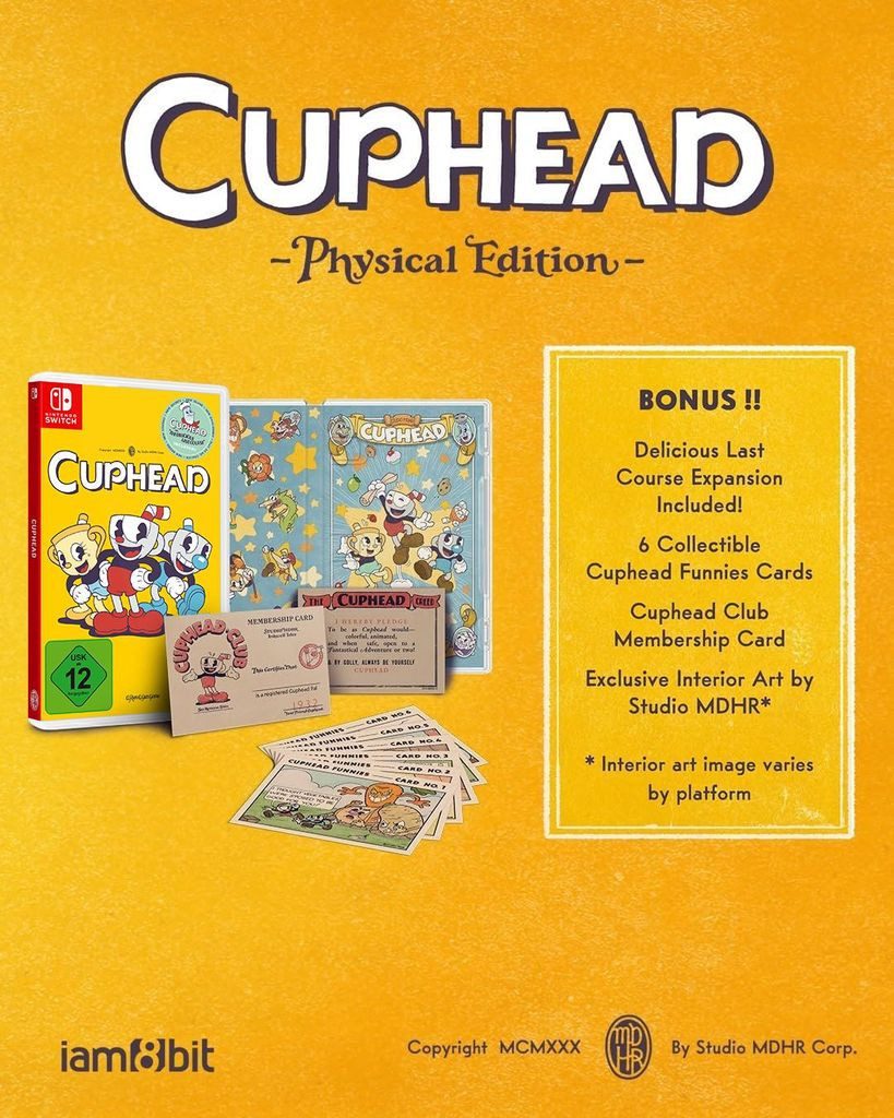 Cuphead Nintendo Switch