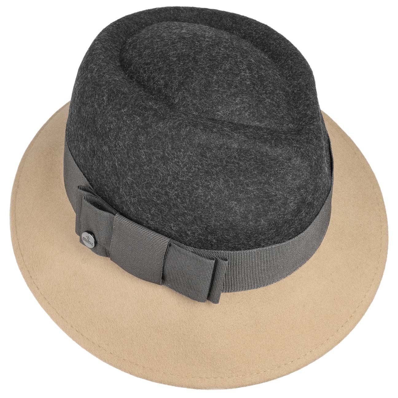 Lierys Filzhut (1-St) Damenhut mit Ripsband, Made in Italy