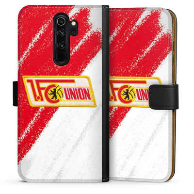 DeinDesign Handyhülle Offizielles Lizenzprodukt 1. FC Union Berlin Logo, Xiaomi Redmi Note 8 Pro Hülle Handy Flip Case Wallet Cover