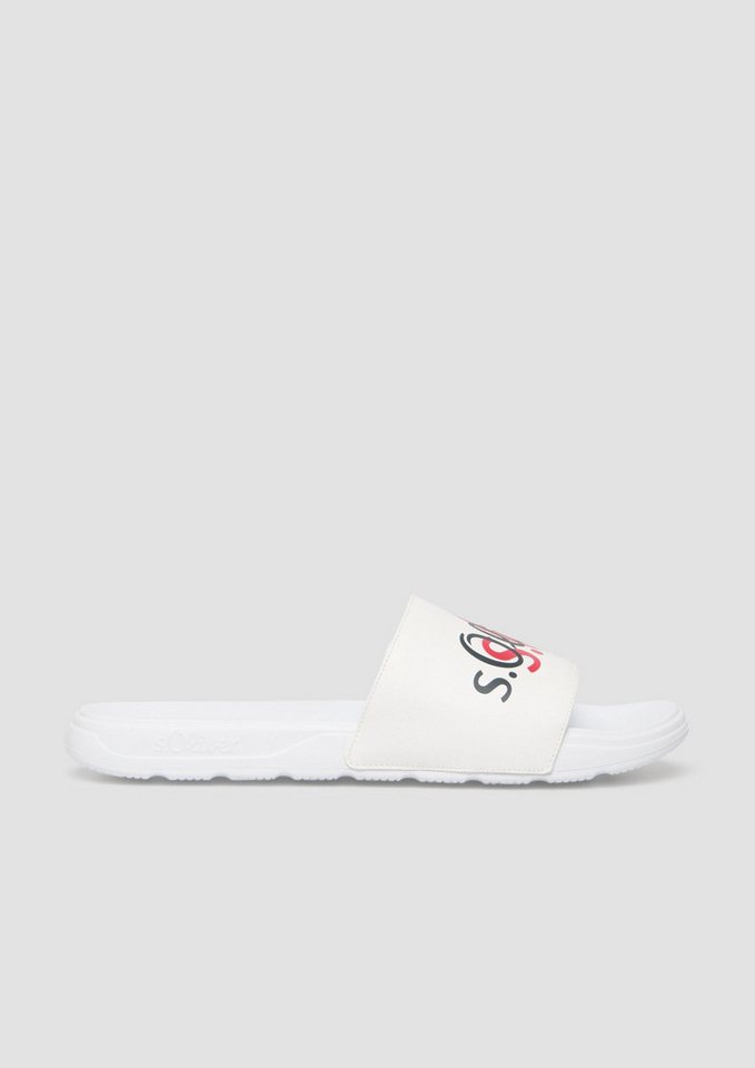 s.Oliver Pantoletten Slipper Pantoletten mit Logo