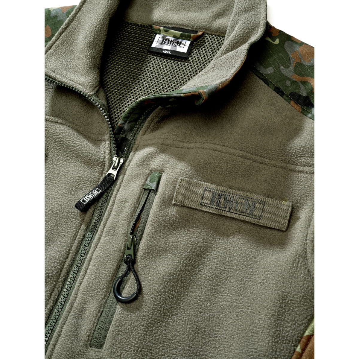 BWuM Outdoorjacke BWuM Tactical Fleecejacke Ripstop – Bild 5 von 5