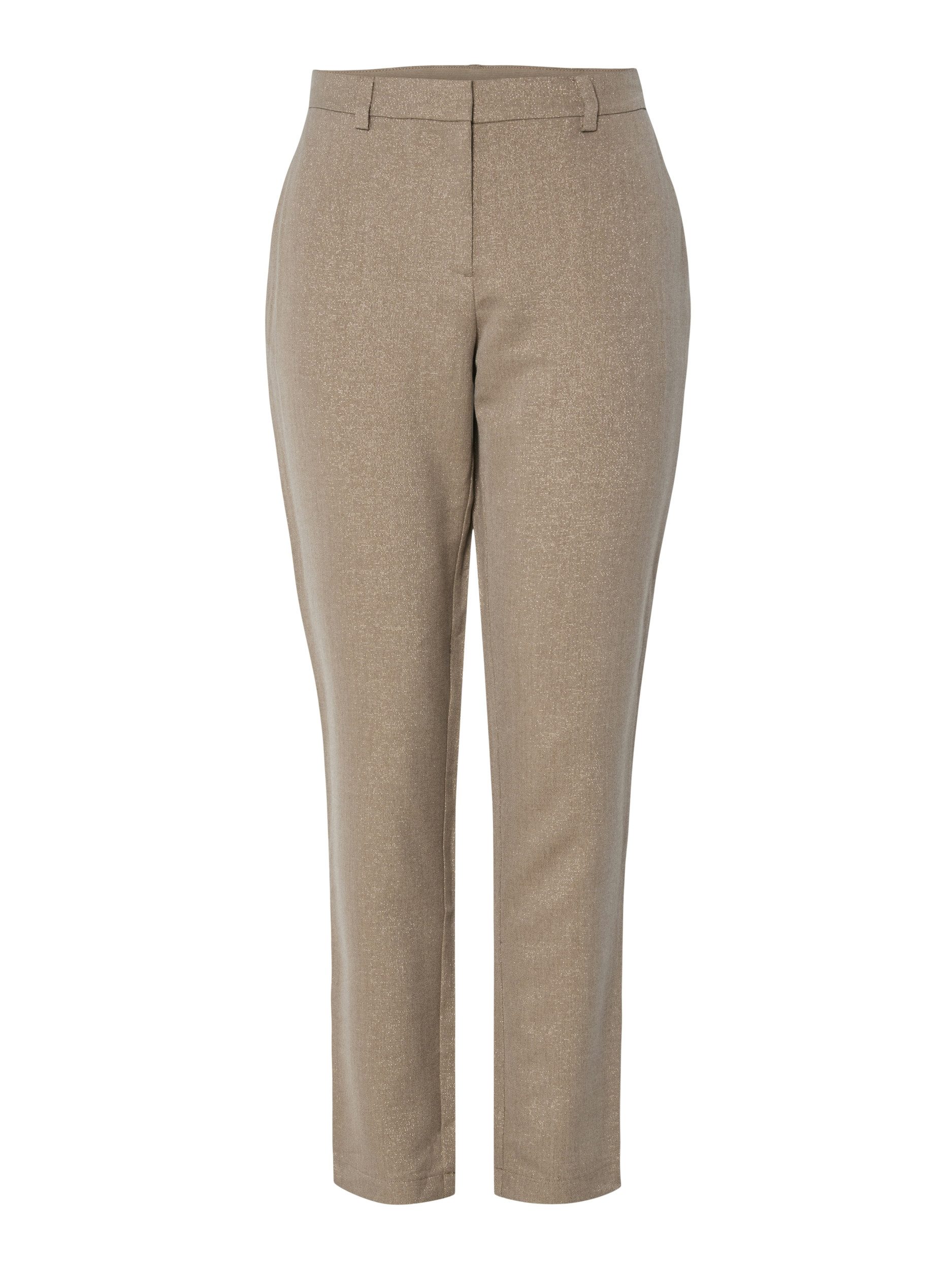 pieces Stoffhose PCBOSELLA MW ANKLE GLITTER PANT NOO