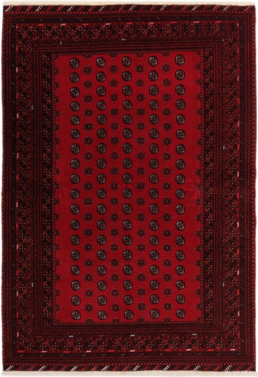 Orientteppich Afghan Mauri 200x295 Handgeknüpfter Orientteppich, Nain Trading, rechteckig, Höhe: 6 mm