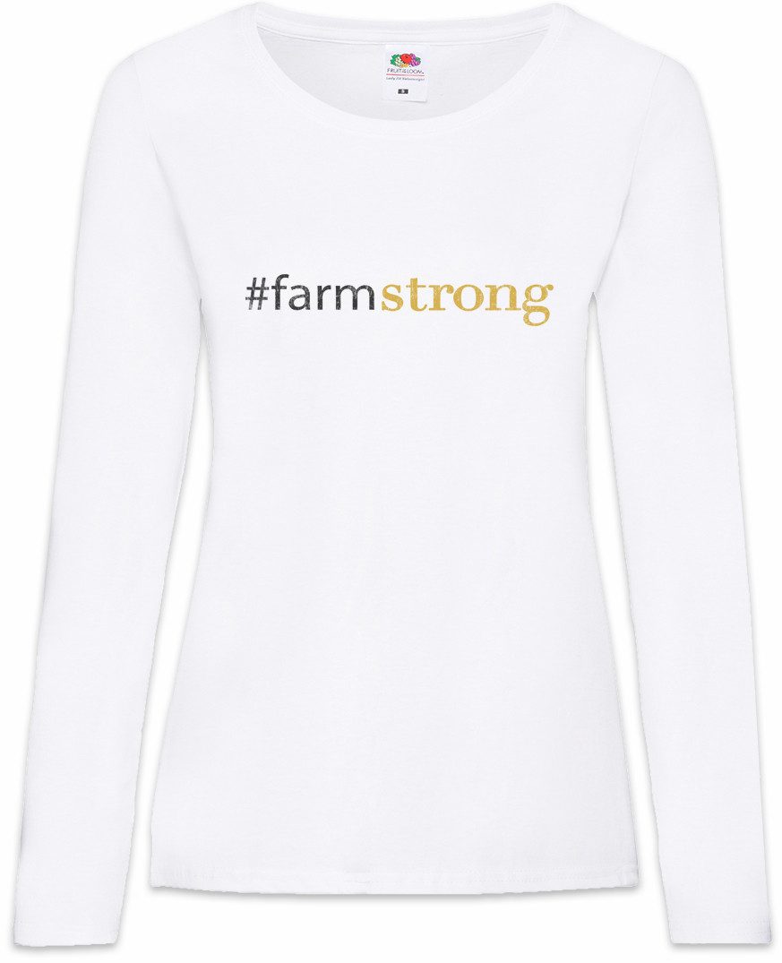 Langarmshirt #farmstrong Damen Langarmshirt Modern Sitcom Family Philip Humphrey