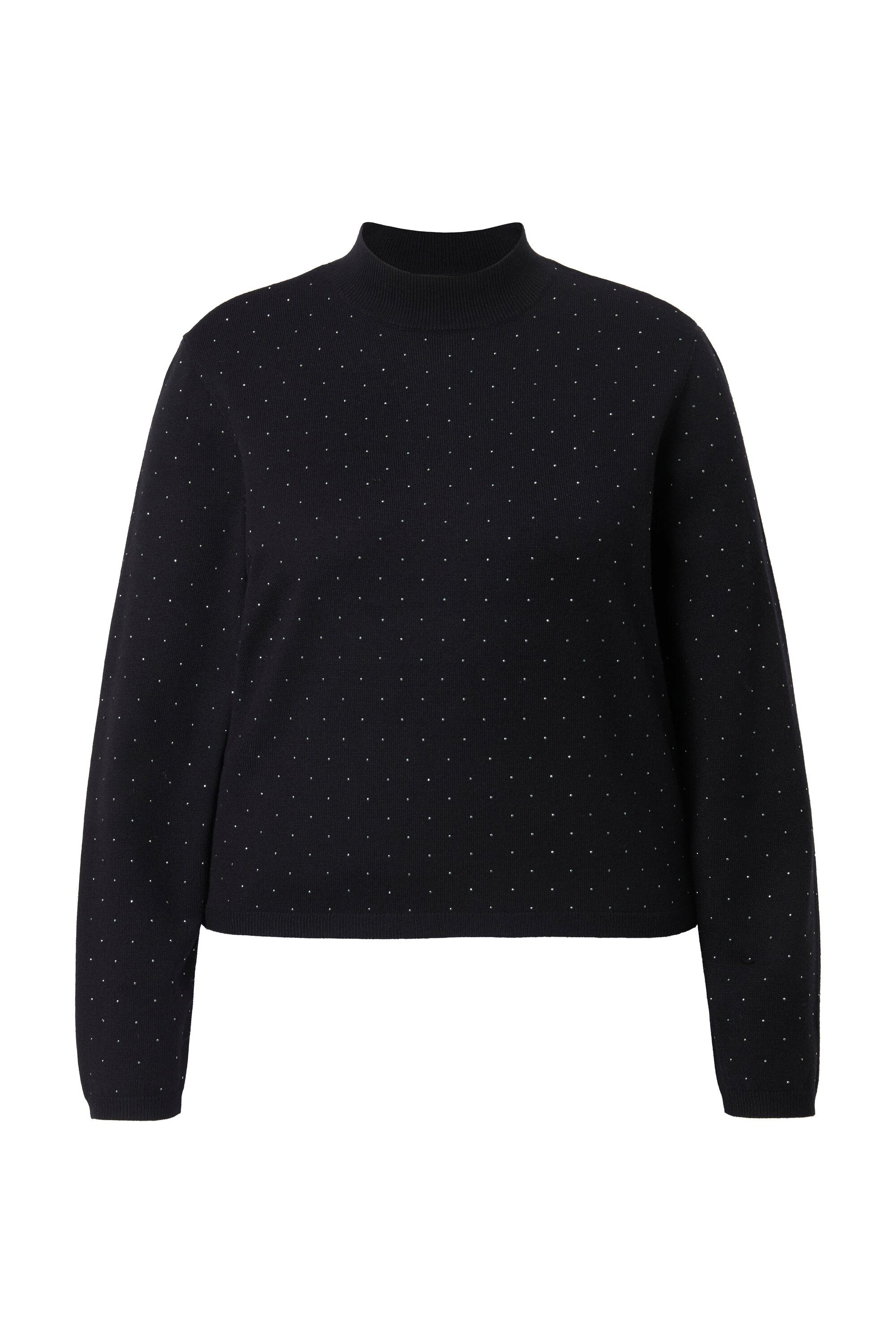 Strickpullover Pullover Boxy Shape Glitzersteinchen