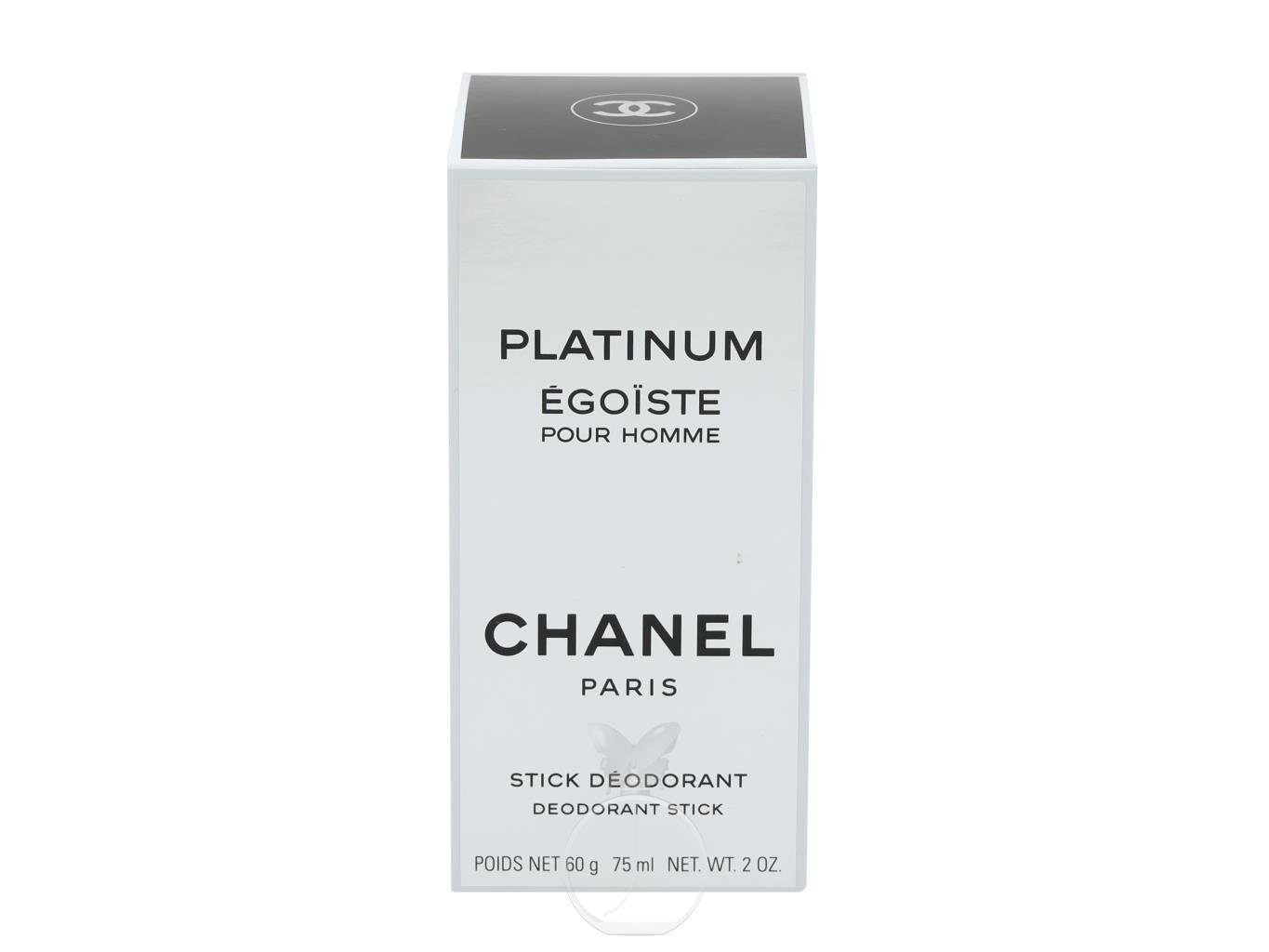 Chanel ml Körperpflegeduft Platinum 75 CHANEL Deostick Egoiste