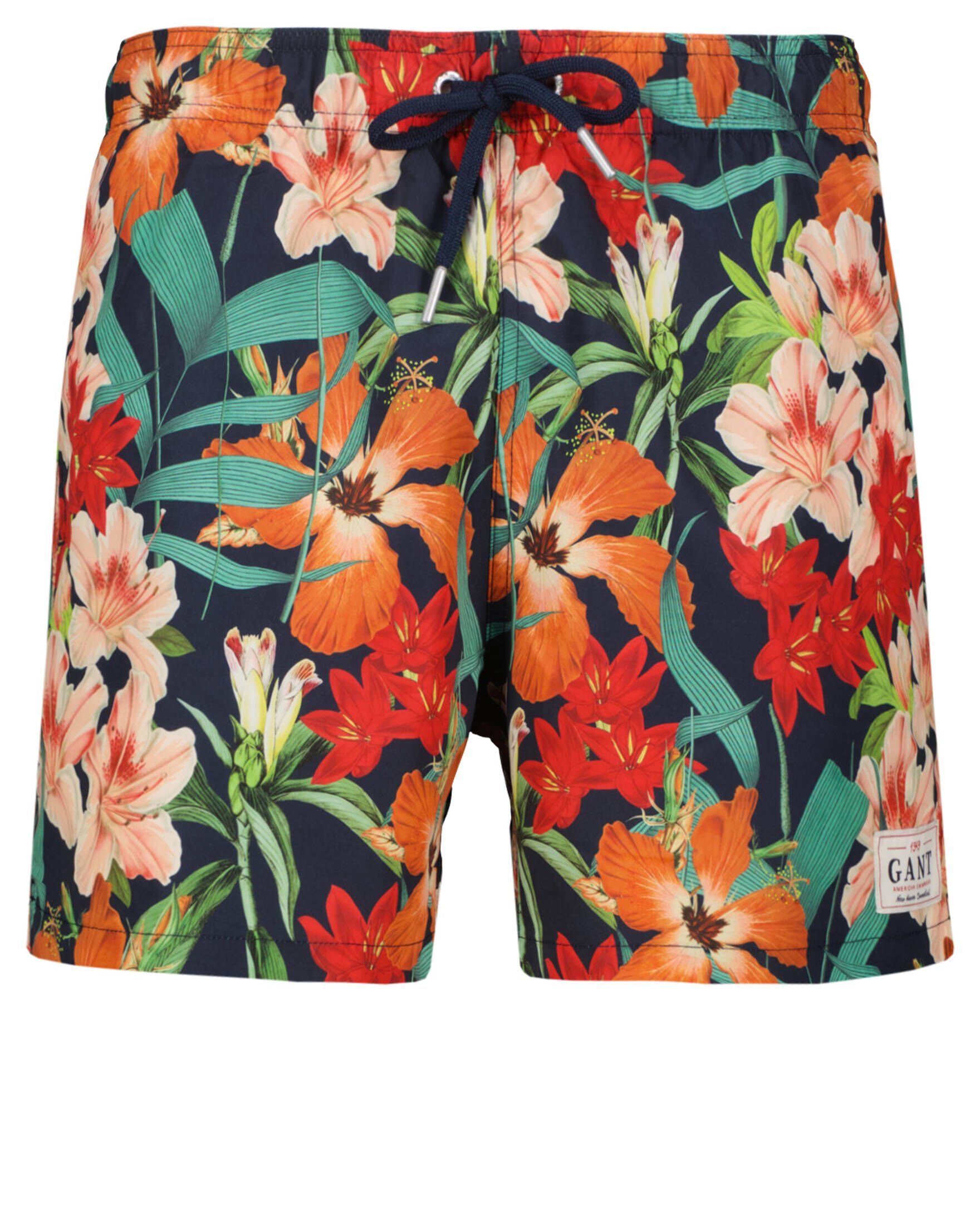 Gant Badeshorts Herren Badeshorts FLORAL PRINT (1-St)