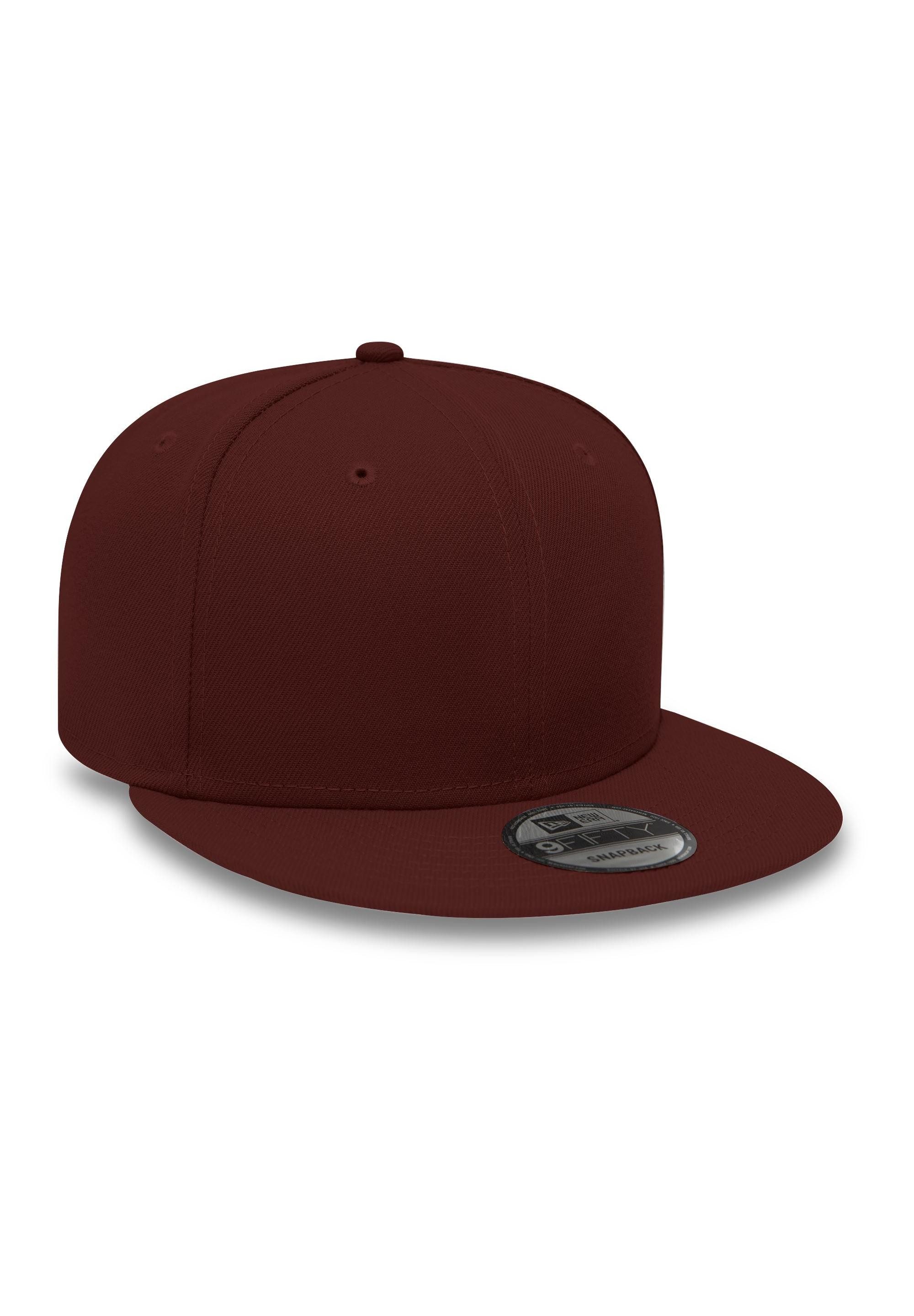 New Era Snapback Cap New Era 9Fifty Snapback Cap Bordeaux Tonal Blank – Unisex Cap ohne Log (1-St)