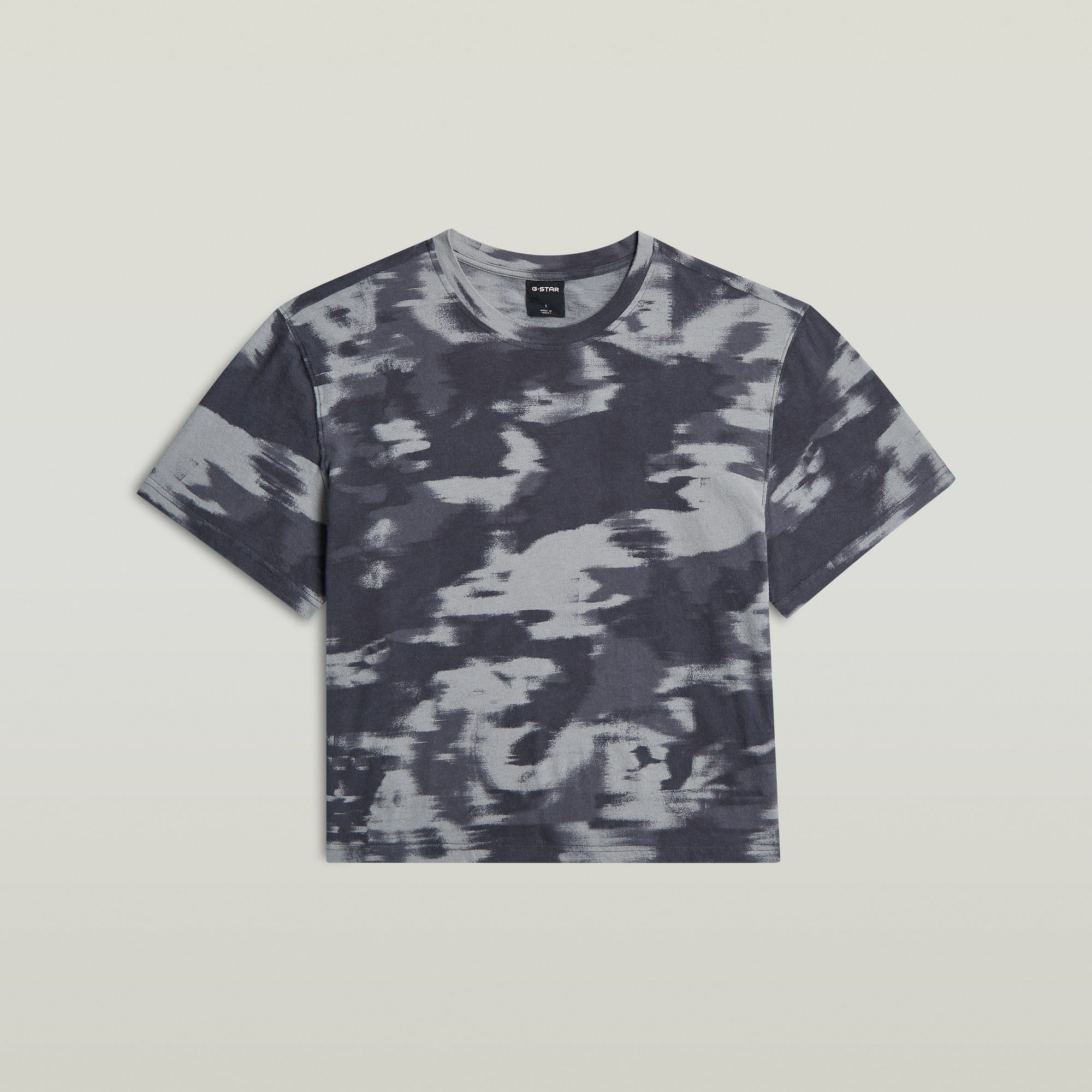 G-STAR T-Shirt Regular Camo r t wmn mit Allover-Print, Rundhals – Bild 5 von 5