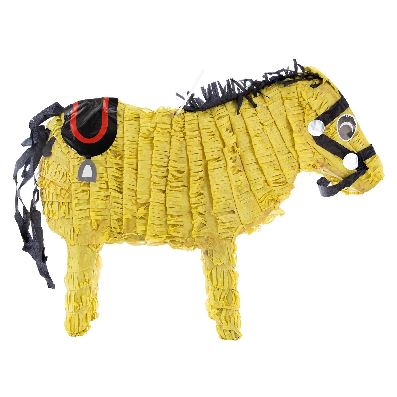 Party Factory Pinata Pferde Pinata Partyspiel Schlag-Pinata Pferd, in Pony Form