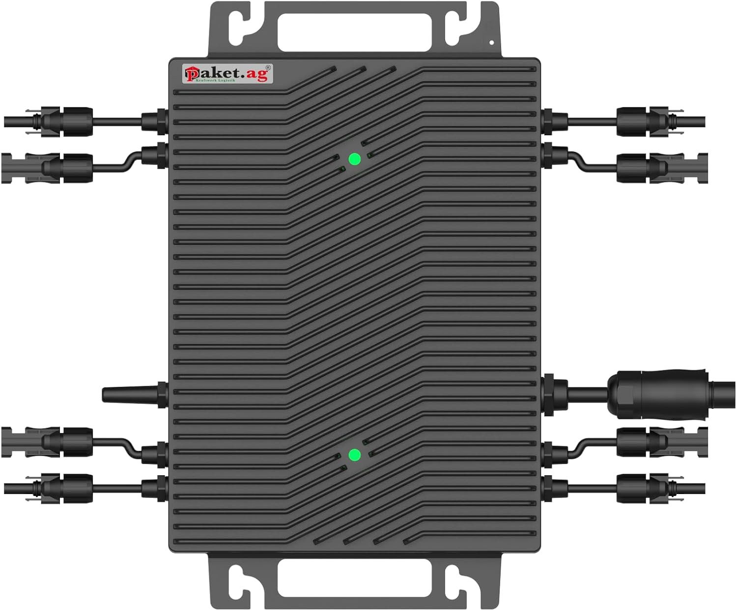 Paket.ag Wechselrichter HSEU-2000D WiFi Wechselrichter Mit Marstek B2500-D 2,24 kWh Speicher, (1 St)