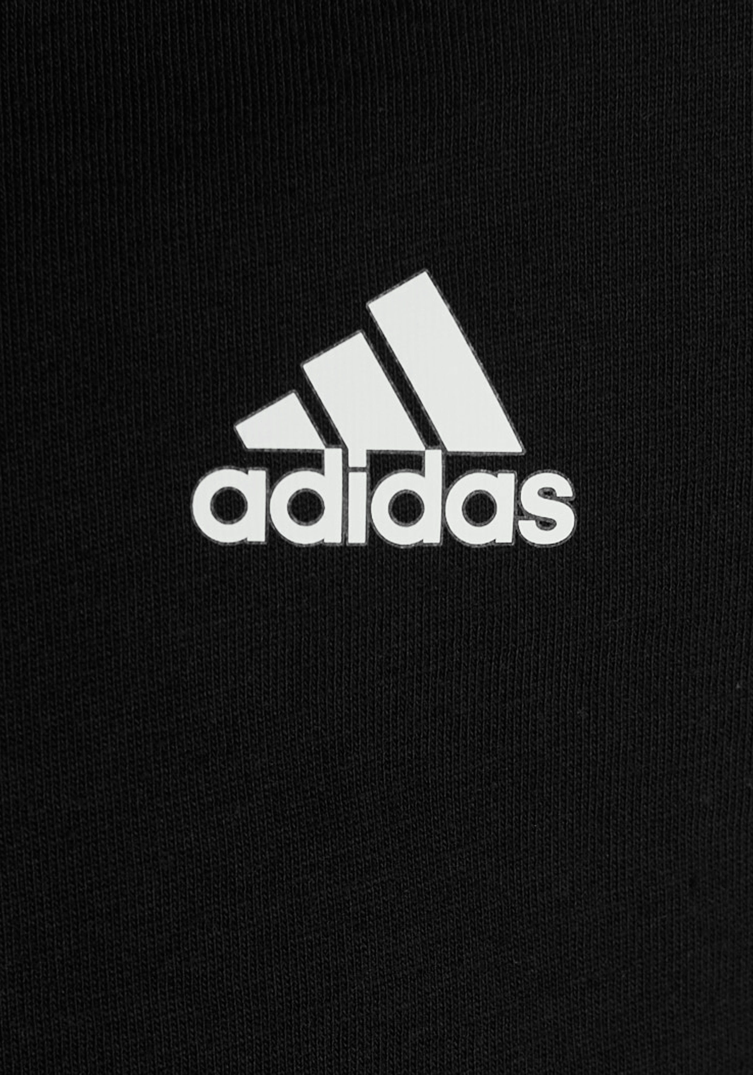 U adidas T-Shirt Black 3S / White Sportswear TEE