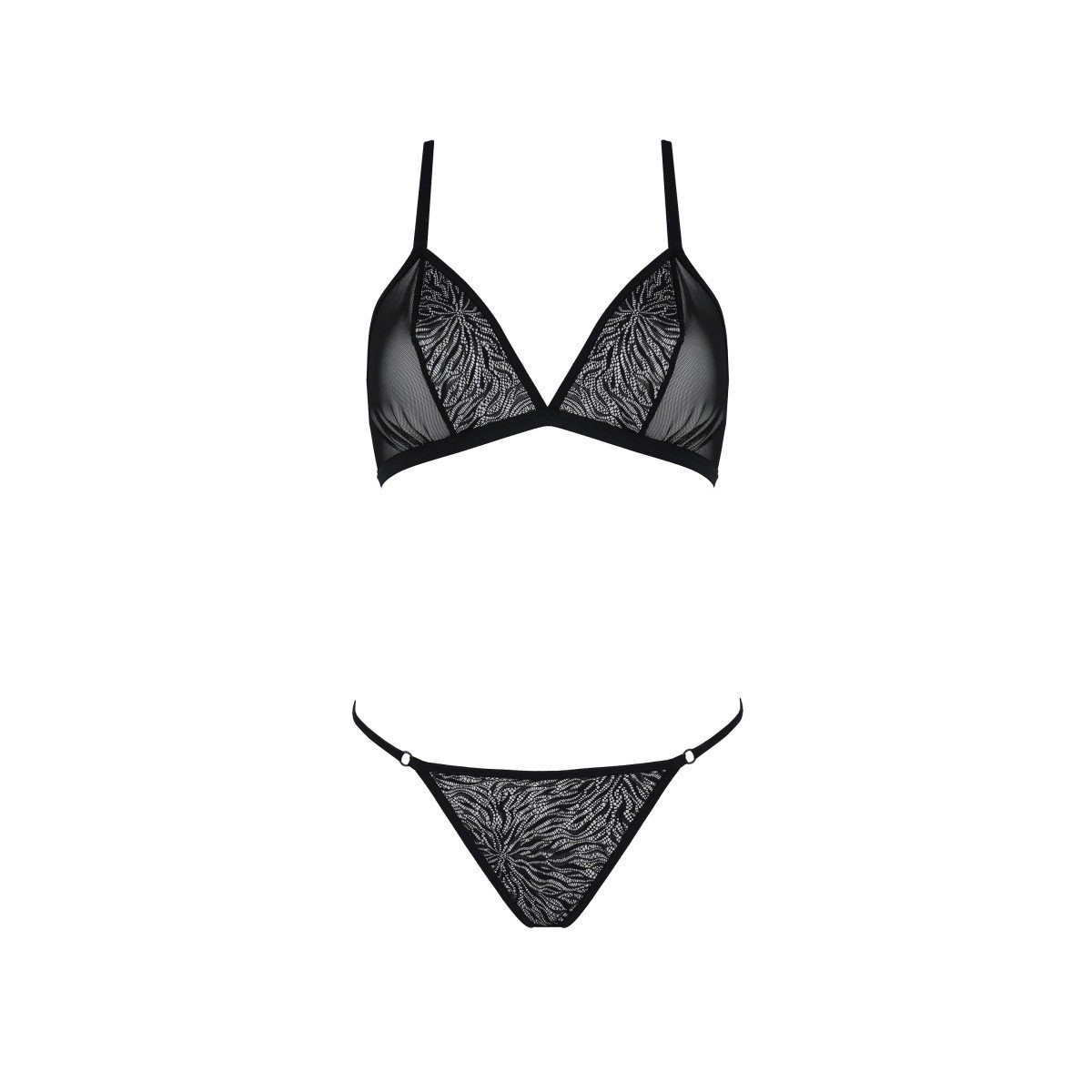 ECO Selaginella bikini (L/XL,S/M,XXL) Collection - Eco PE Bustier Passion black