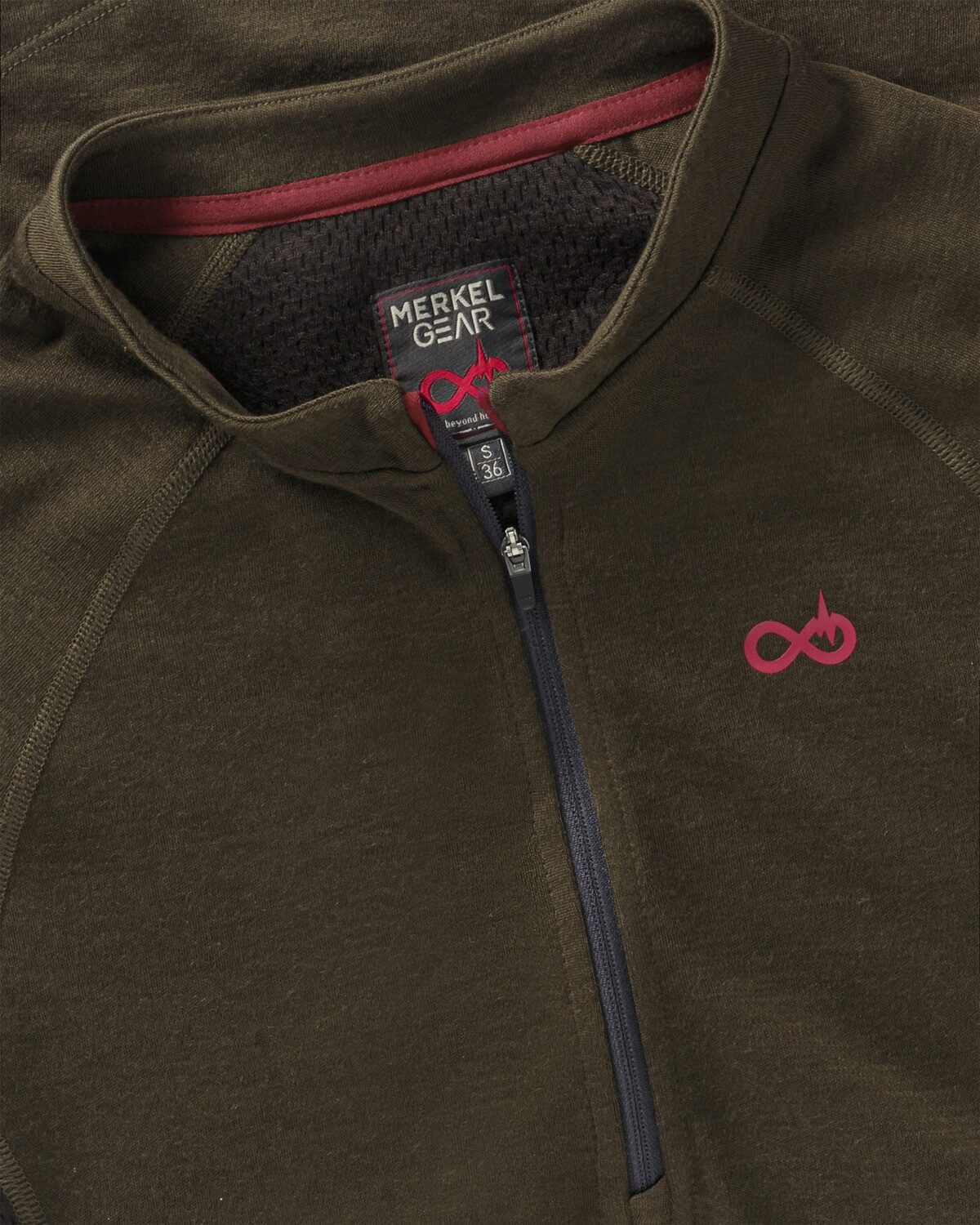 Merkel Gear Longsleeve Merino Crew Shirt Ws
