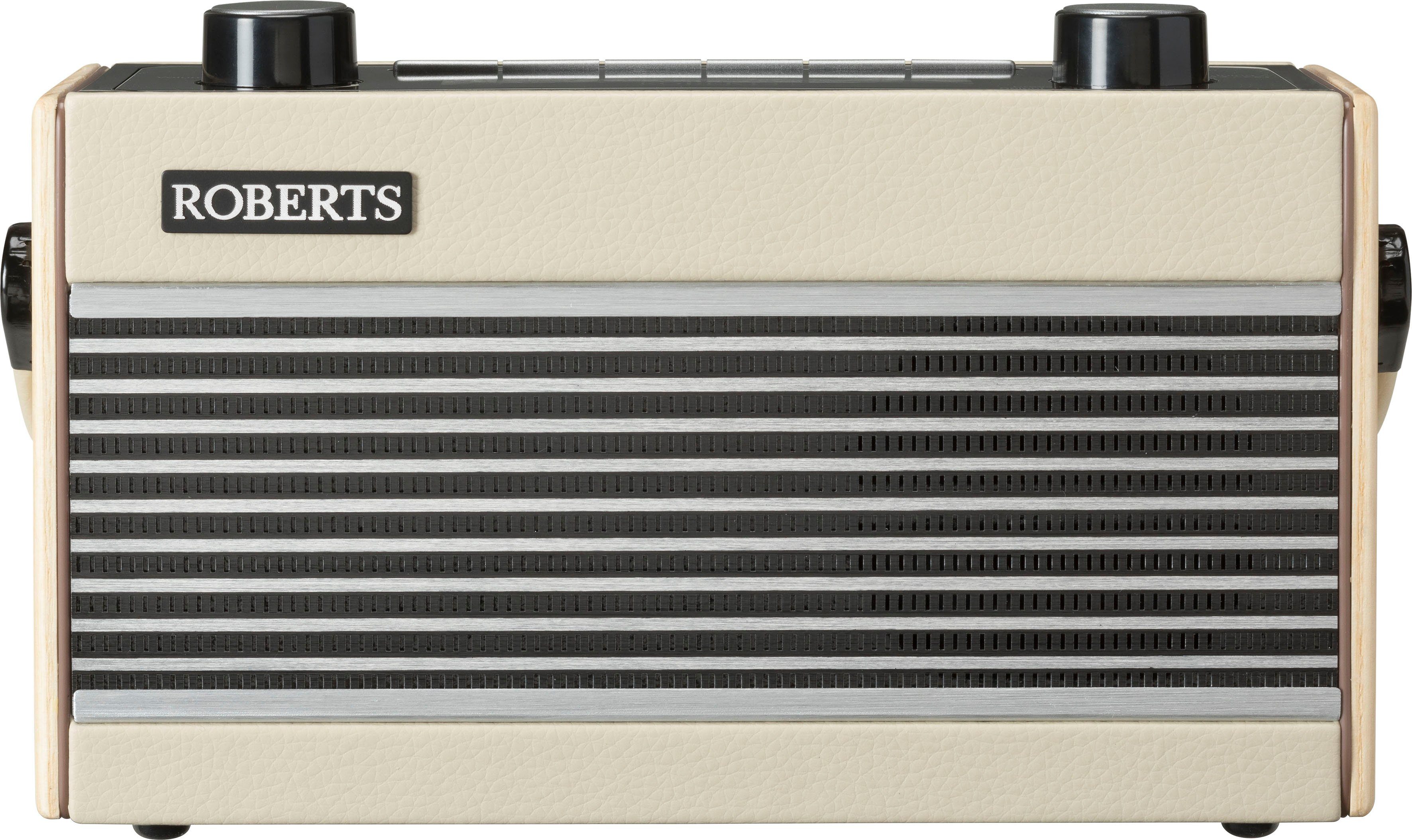 ROBERTS cream pastel FM-Tuner) RamblerBT RADIO (Digitalradio (DAB) (DAB), Digitalradio